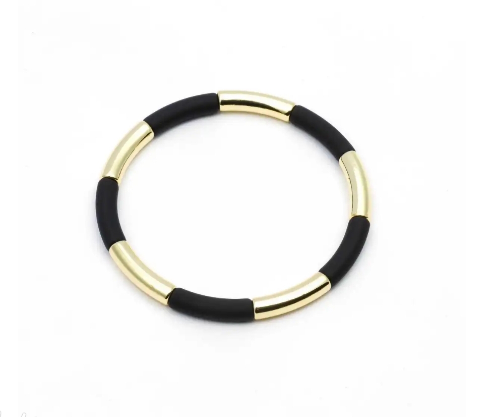 Happy Bracelet black/gold