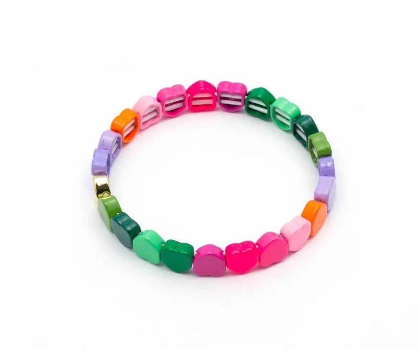 Happy Bracelet color hearts