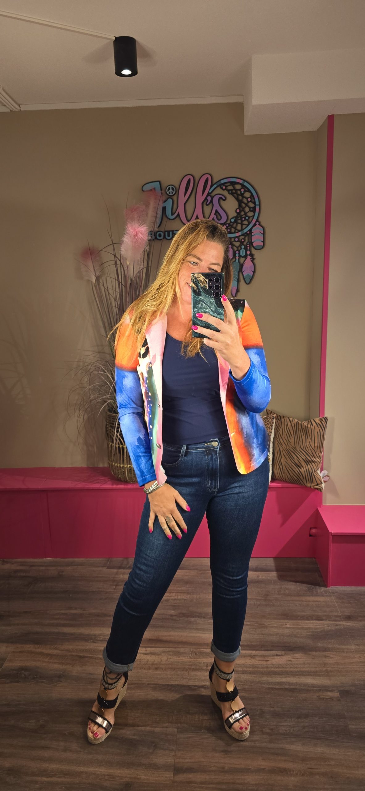 Broek mom fit miss RJ