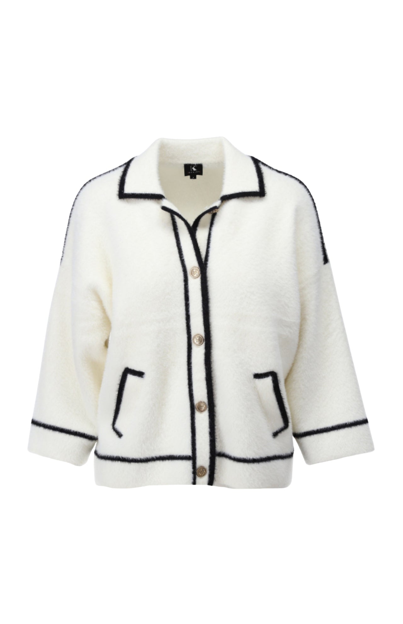 Vest B846 Offwhite K-DESIGN