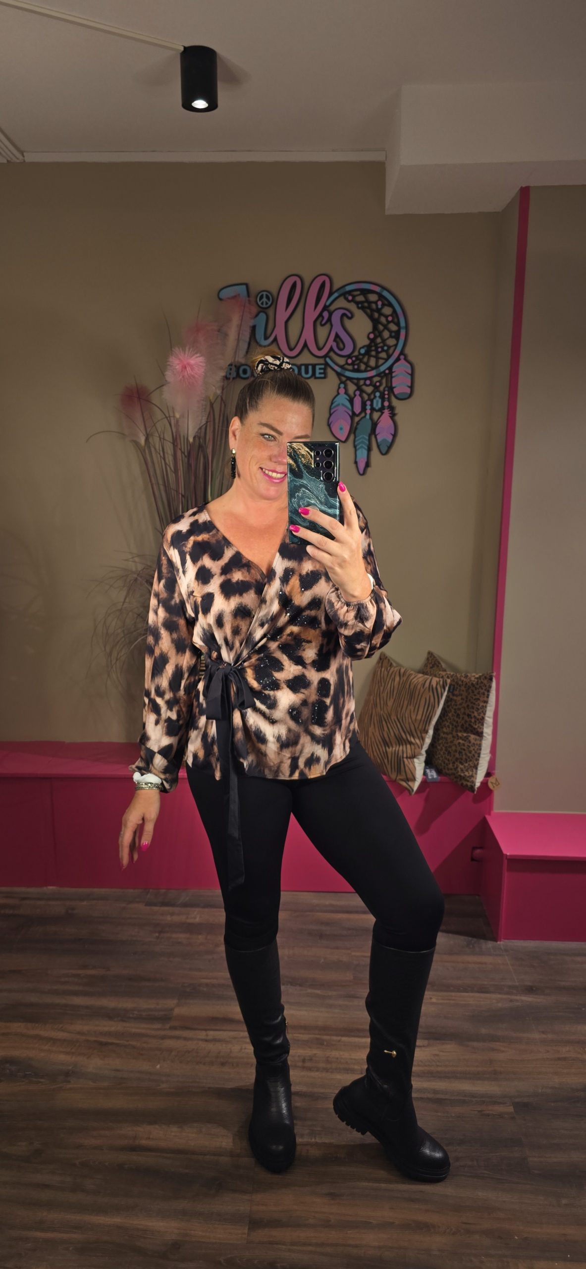 Sport legging NORFY ZWART