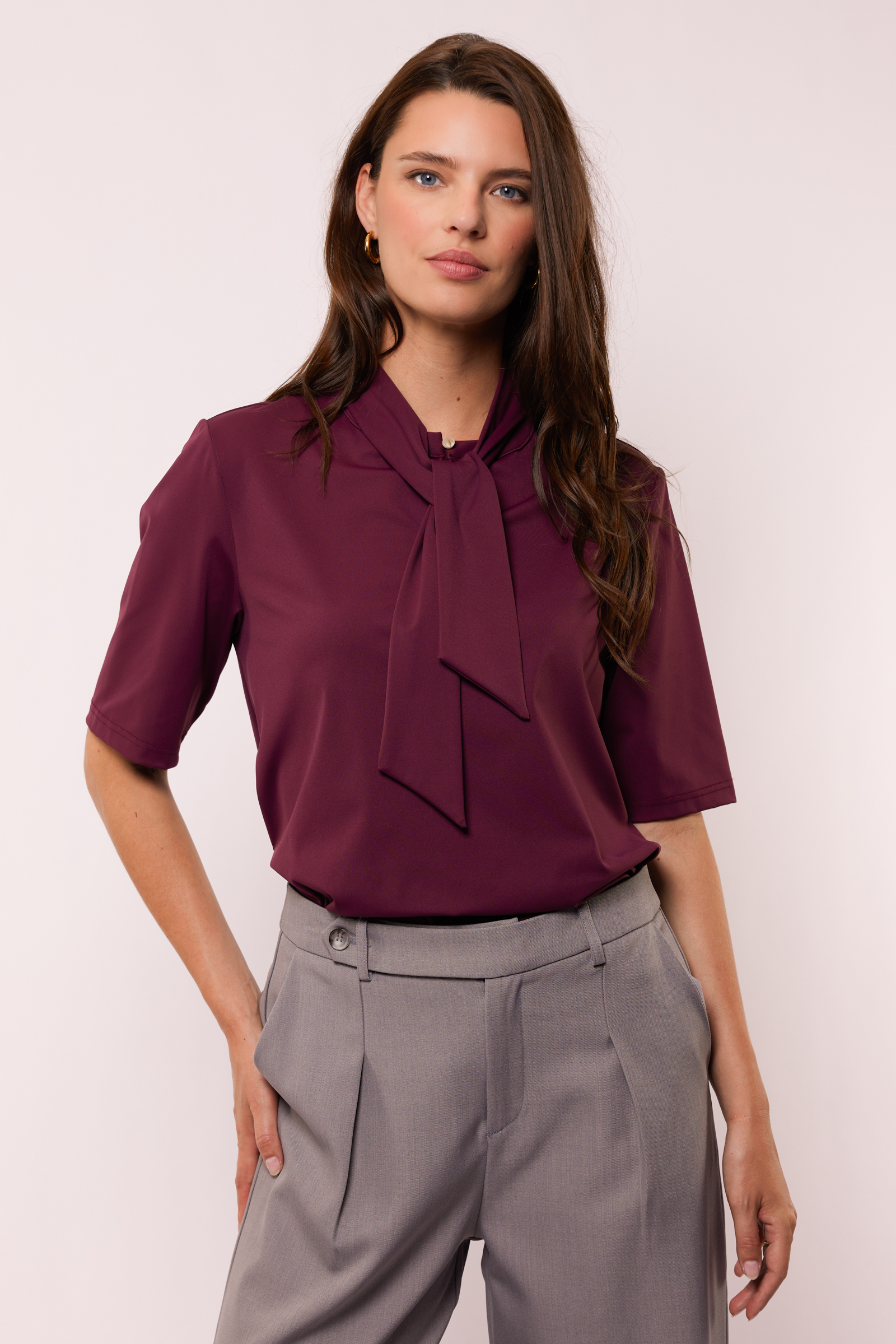 Top Marlene Mauve wine GMAXX