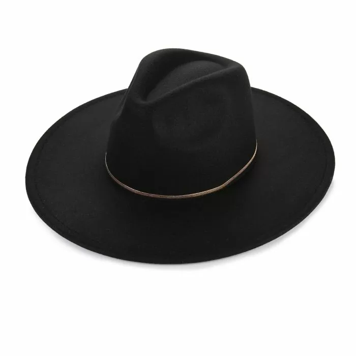 Hoed line zwart