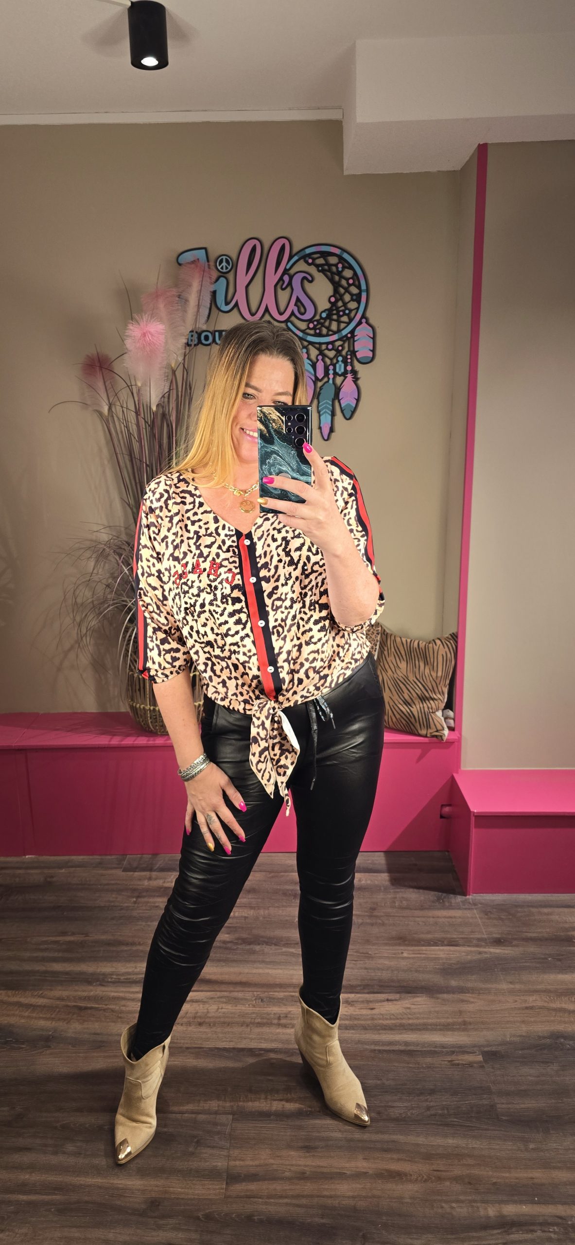 Blouse strik chaos MISSY