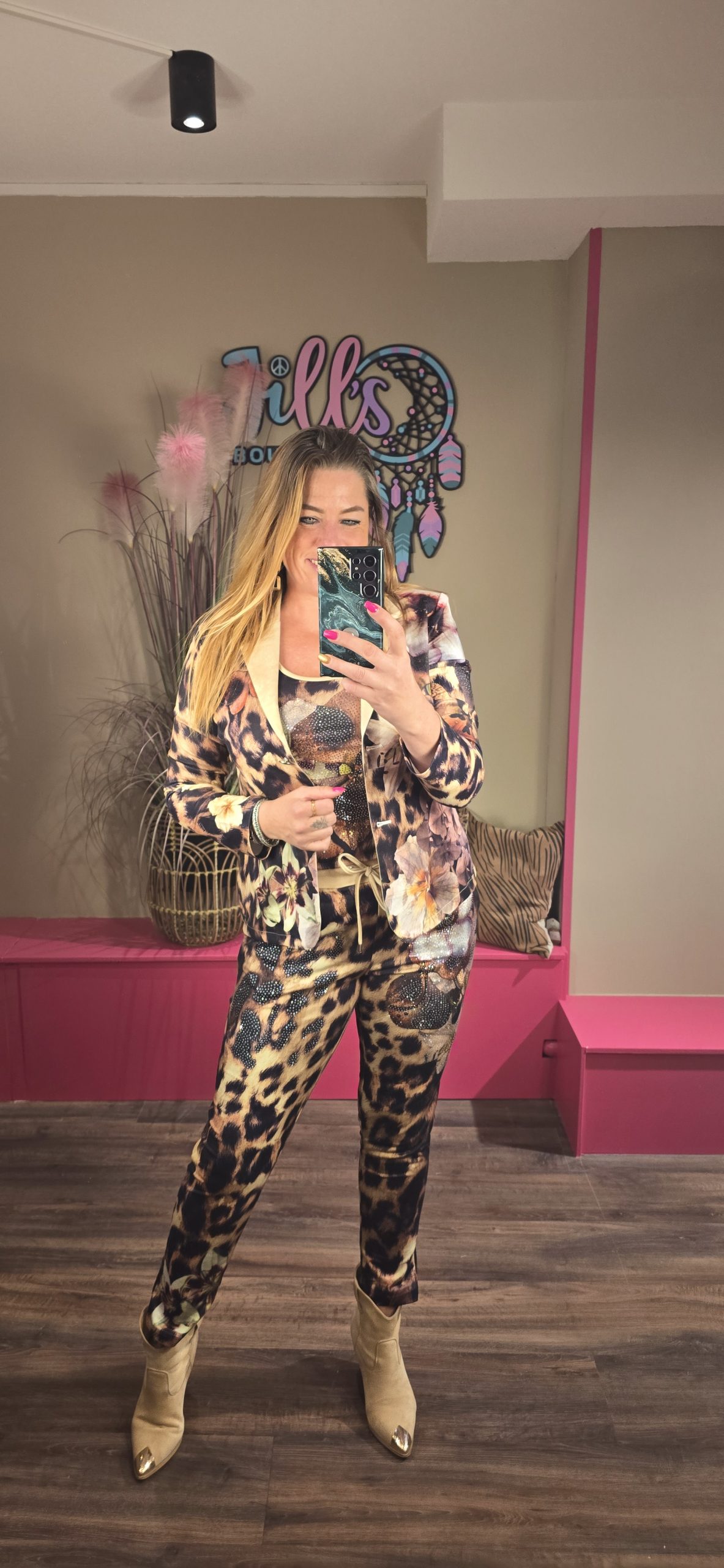 Blazer luipaard flowers MISSY