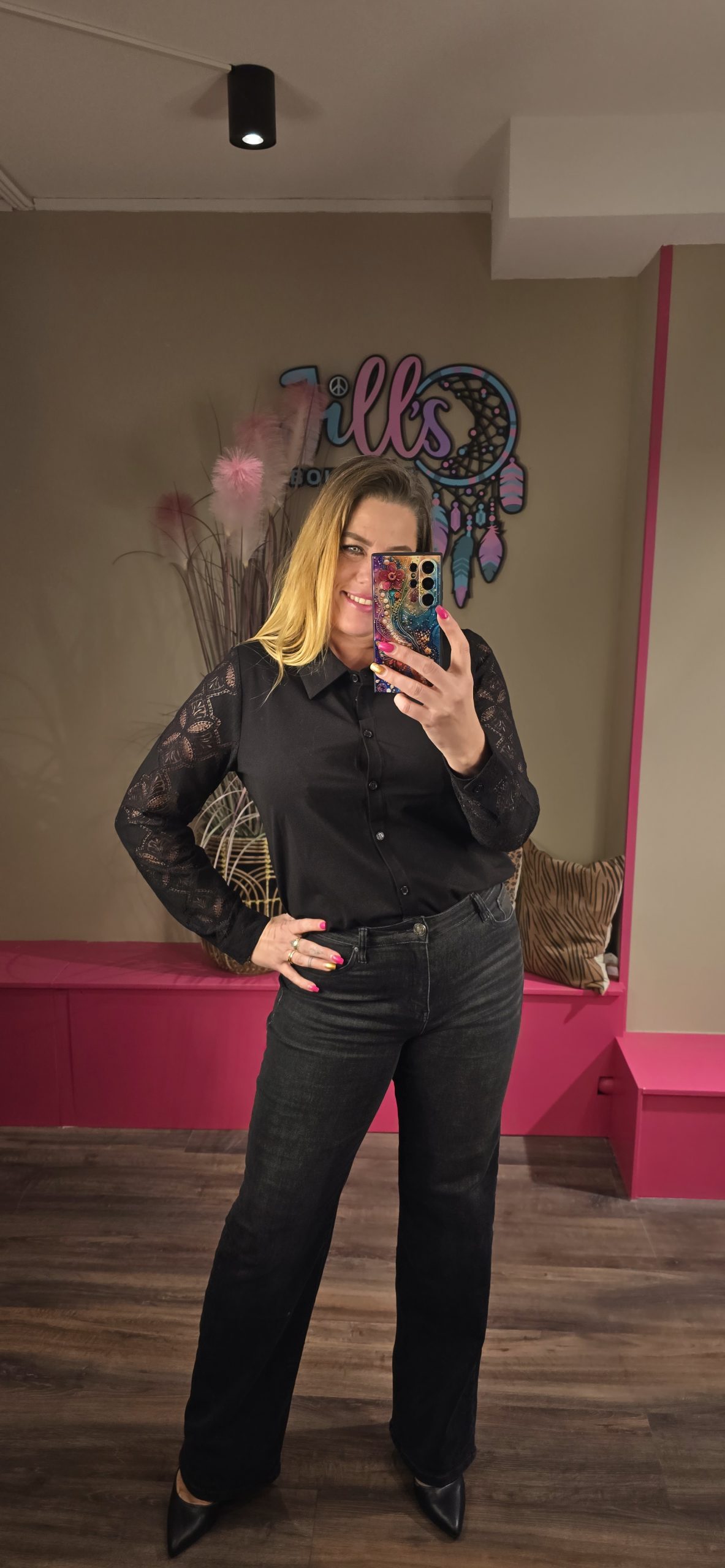 Blouse Lott zwart MAICAZZ