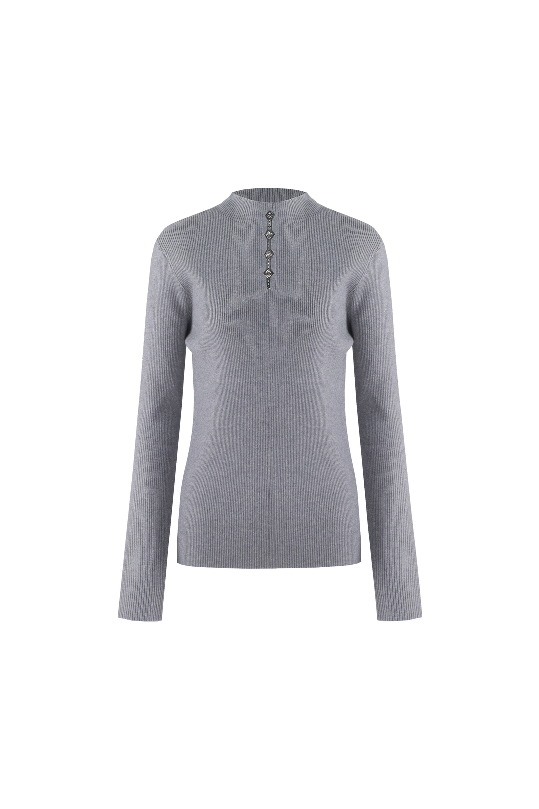 Top Knitting gray melange G-MAXX