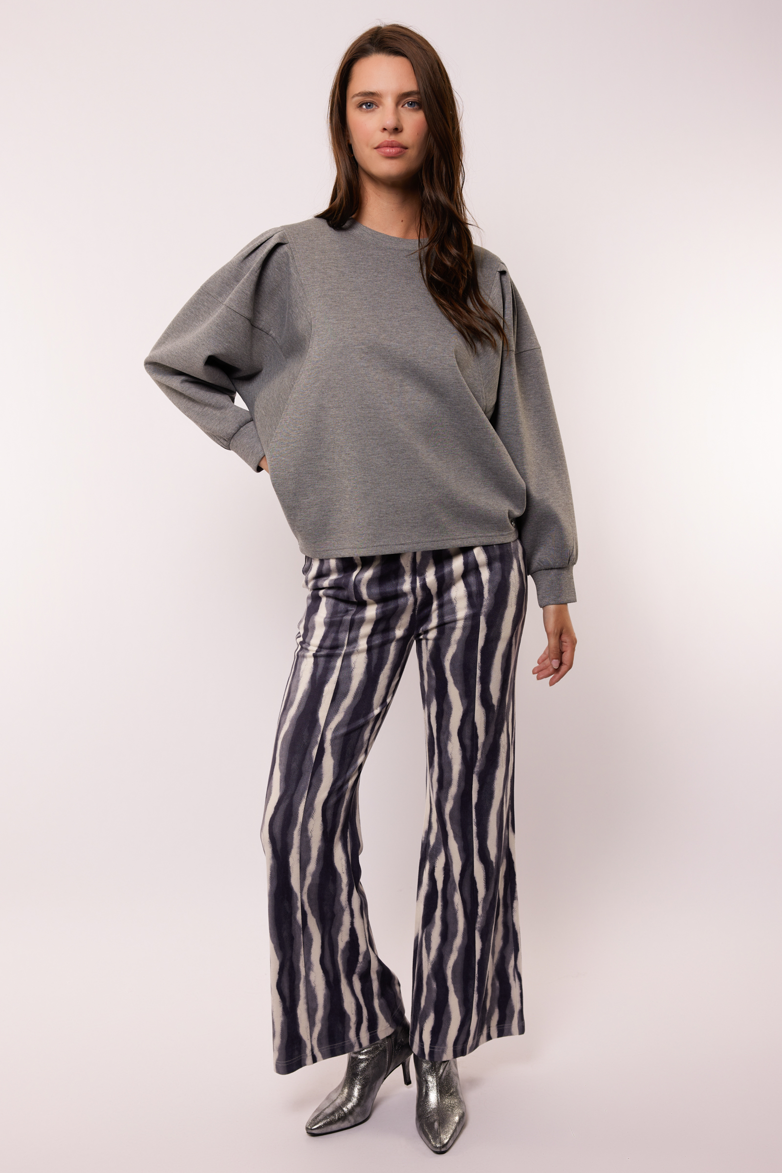 Broek Bliss black night grey G-MAXX