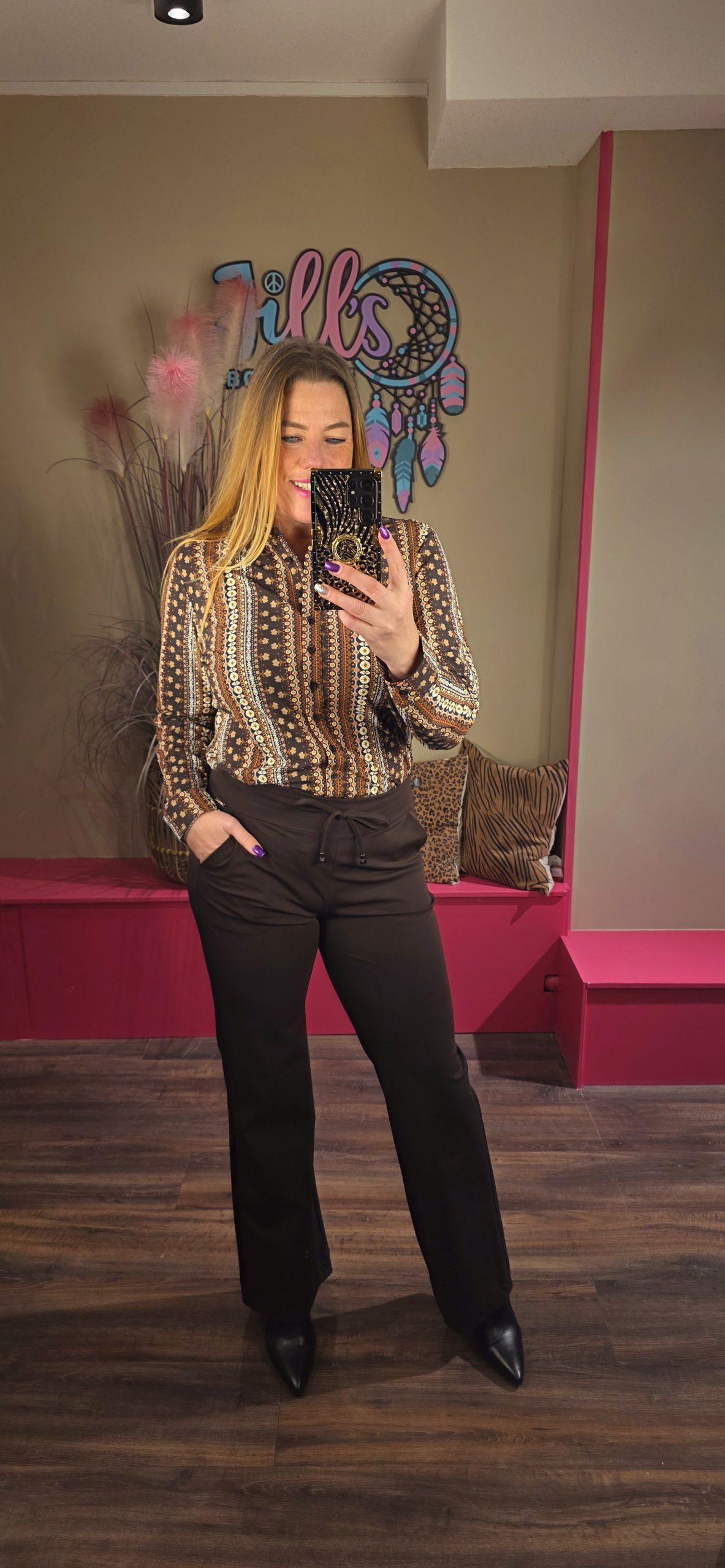 Broek Travel Espresso MI PIACE