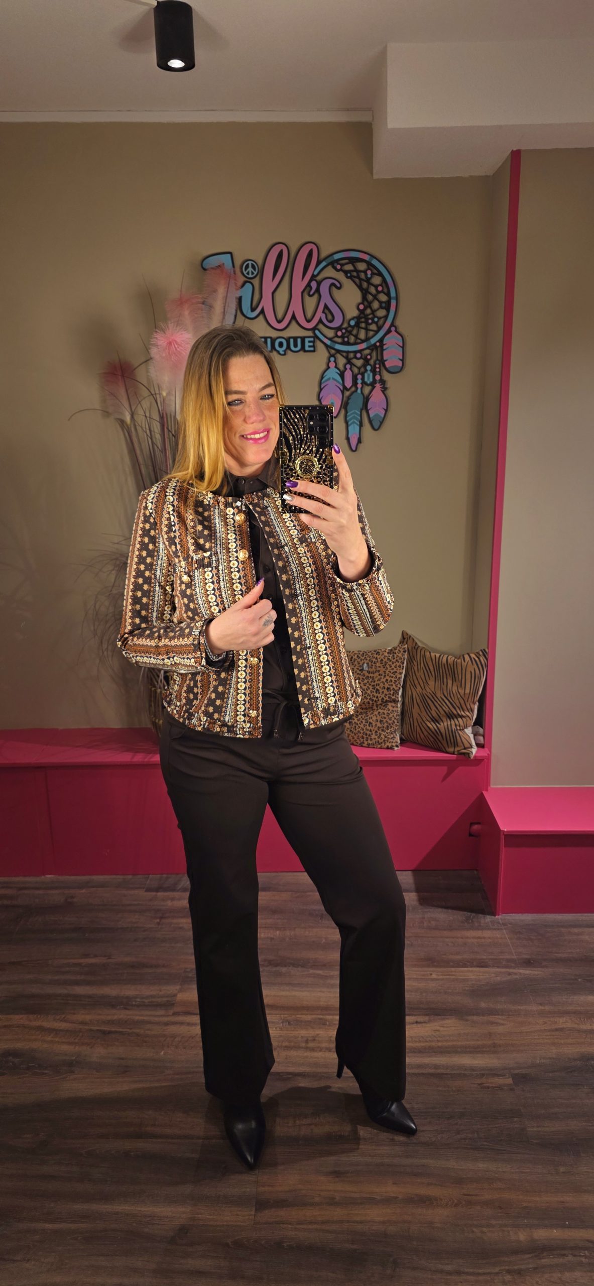 Jasje Espresso Boho Print MI PIACE