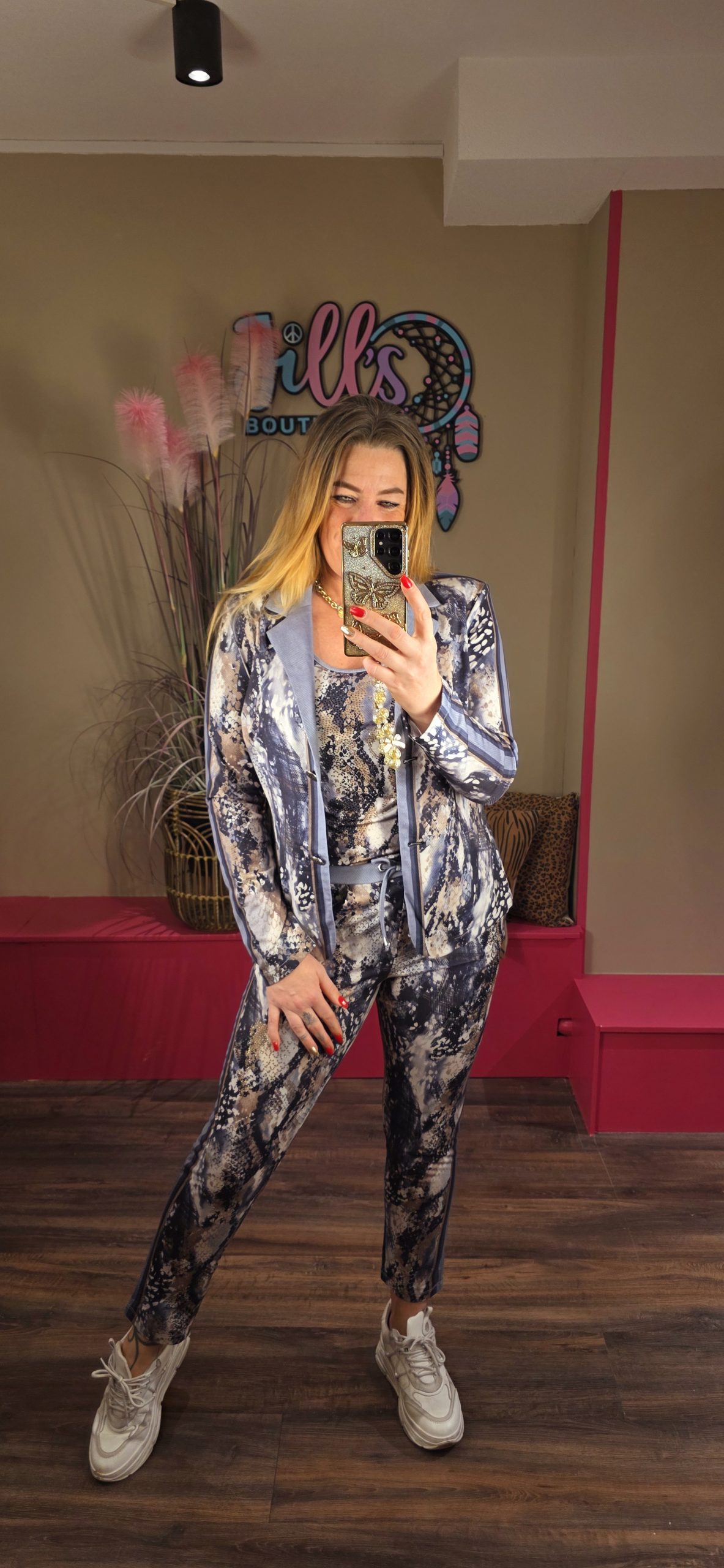 Blazer grey/beige MISSY