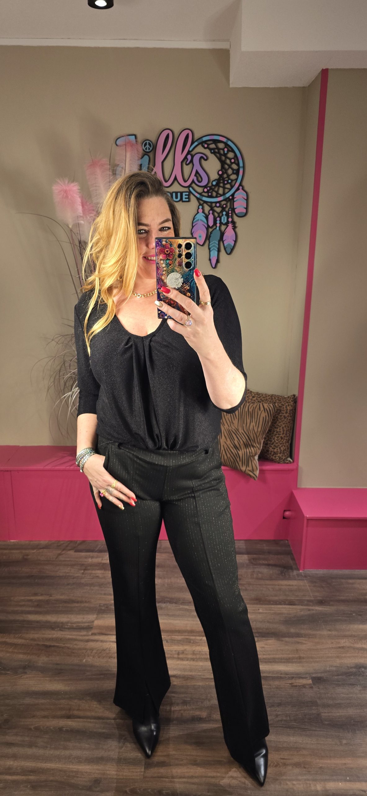 Top ballon zwart IZ NAIZ