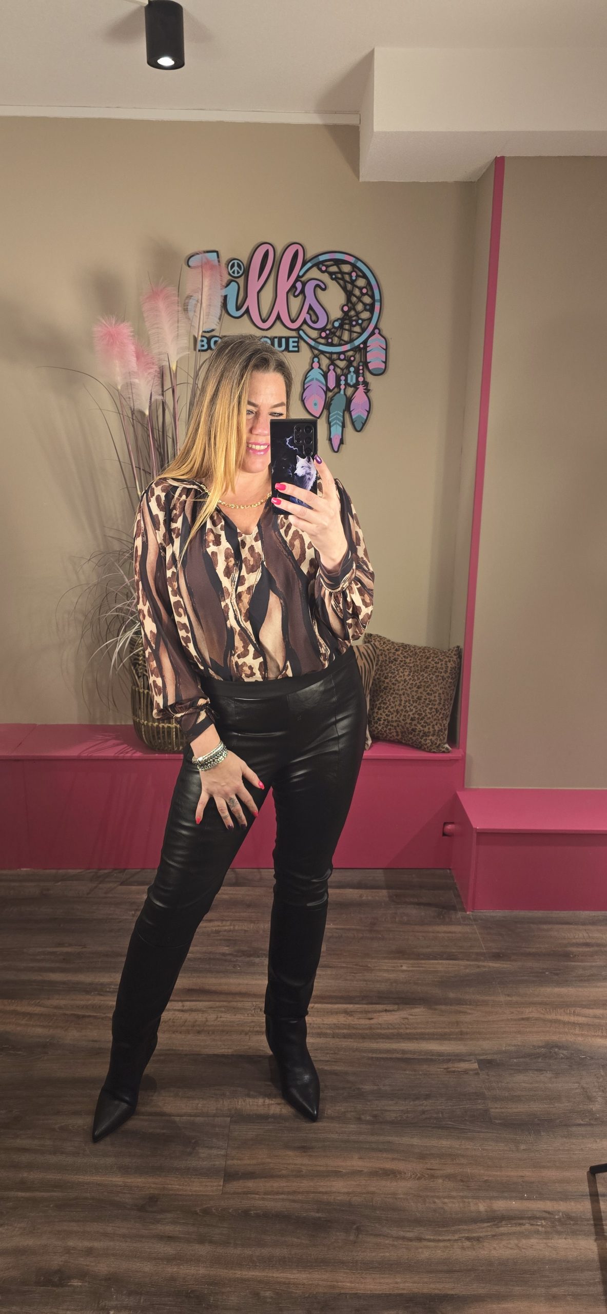 Blouse Chain tye IZ NAIZ