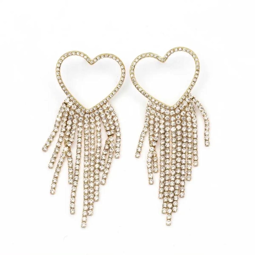 Oorbellen hearts WAUW