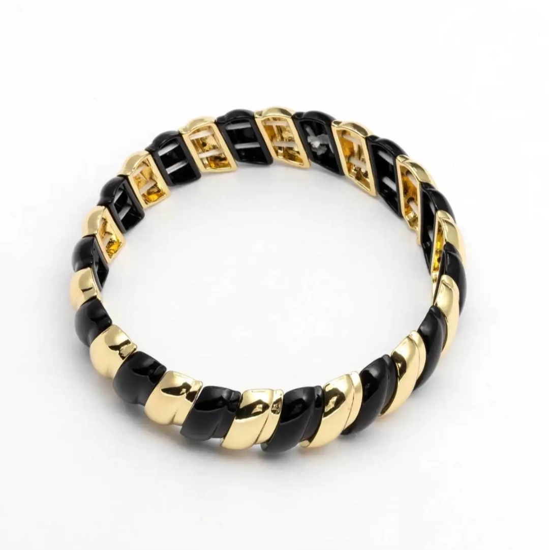 Armband black en gold WAUW
