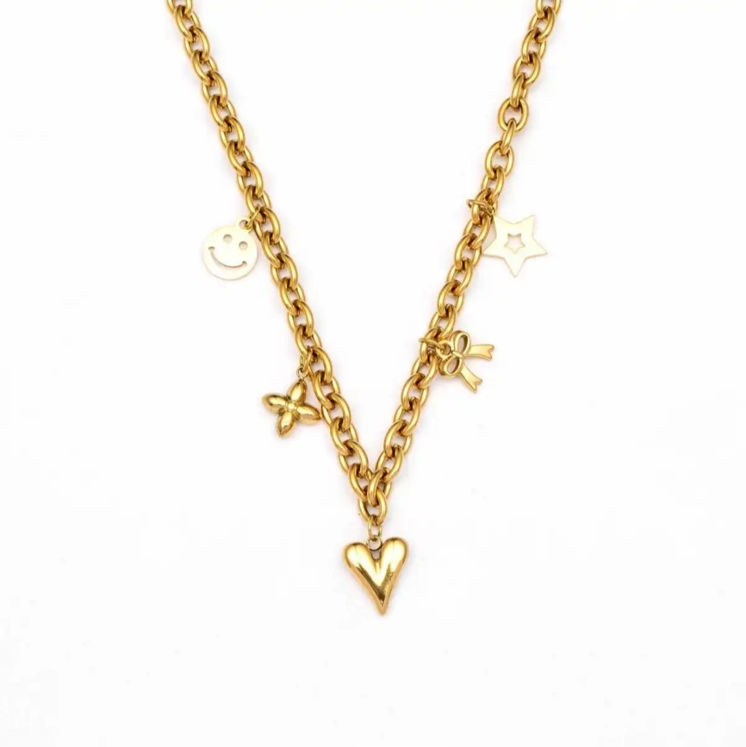 Ketting mixed emojis WAUW