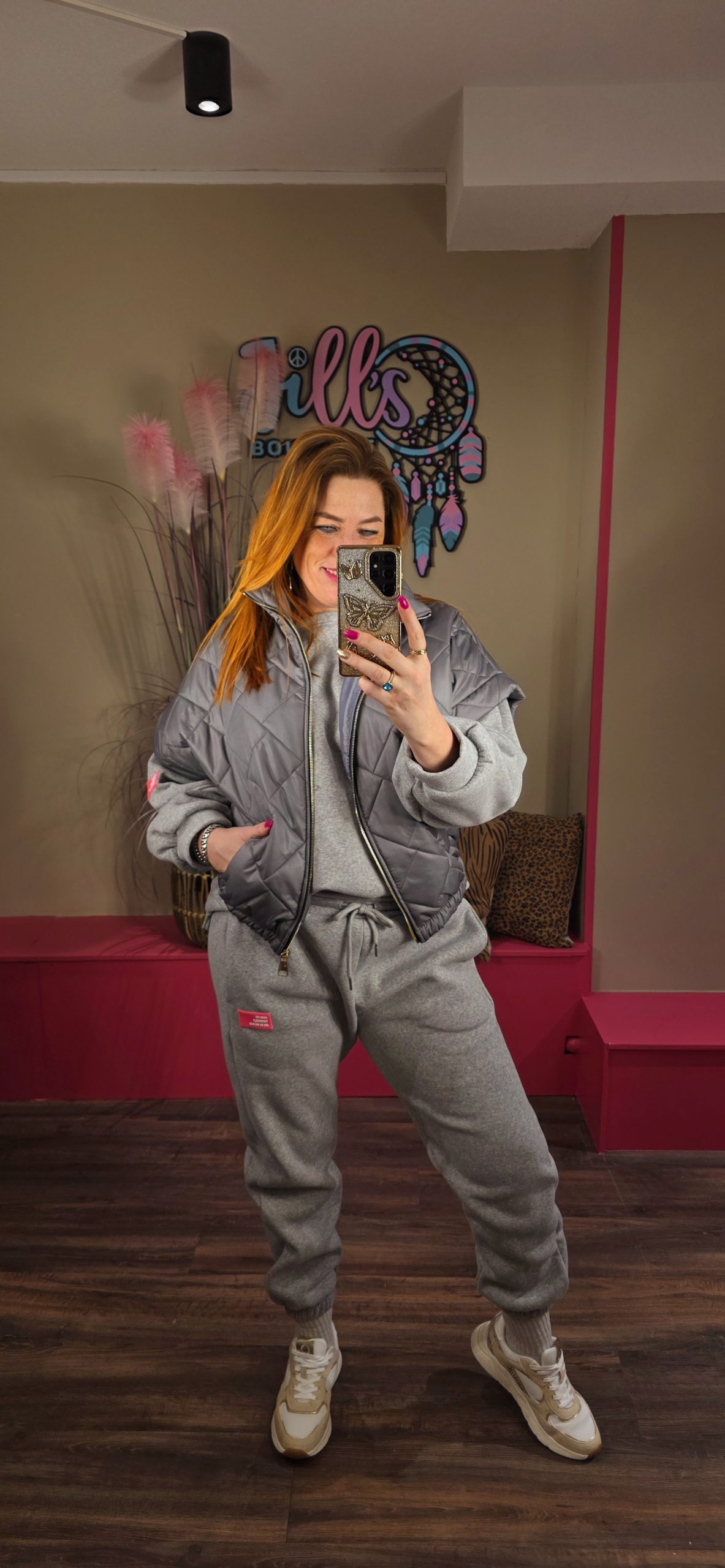 Bodywarmer dee grijs