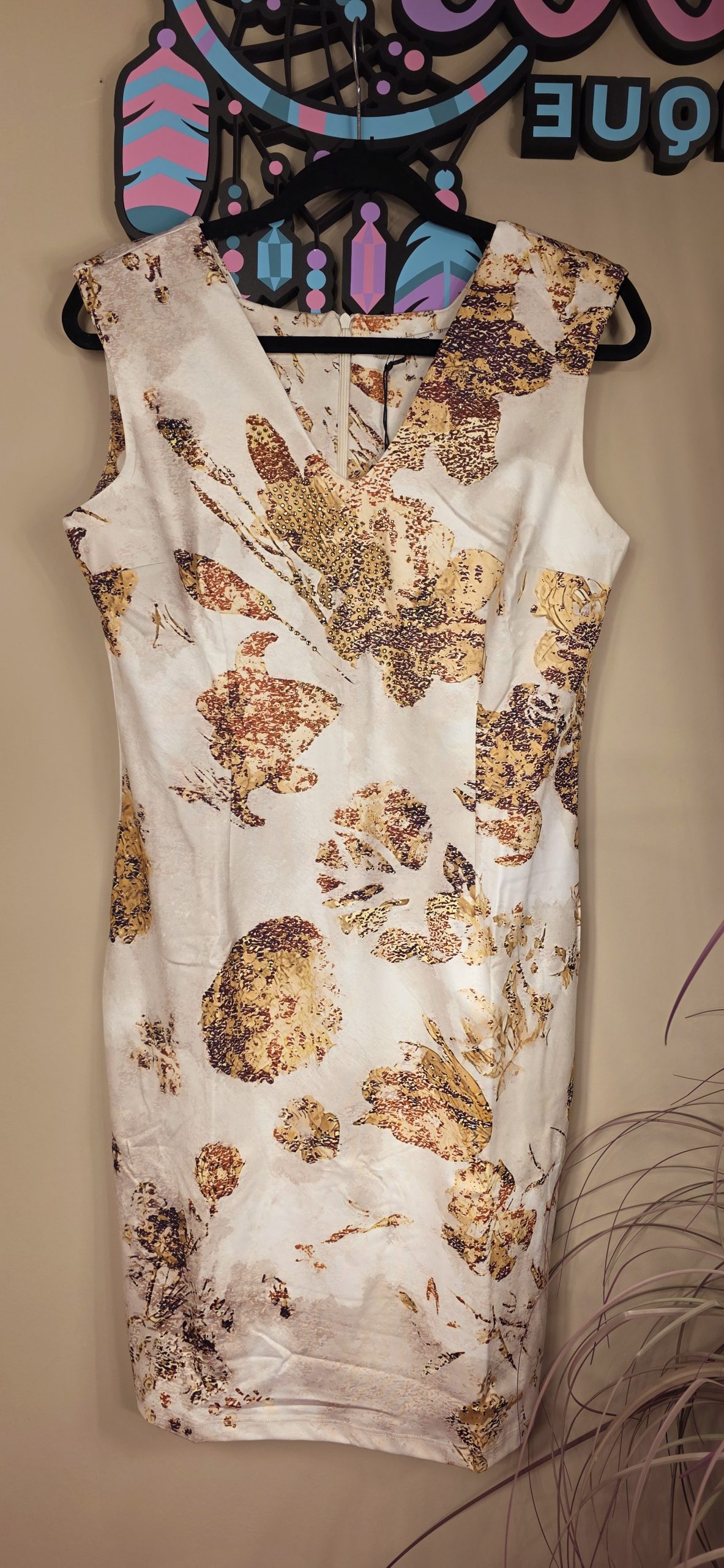 Jurk rose beige MISSY