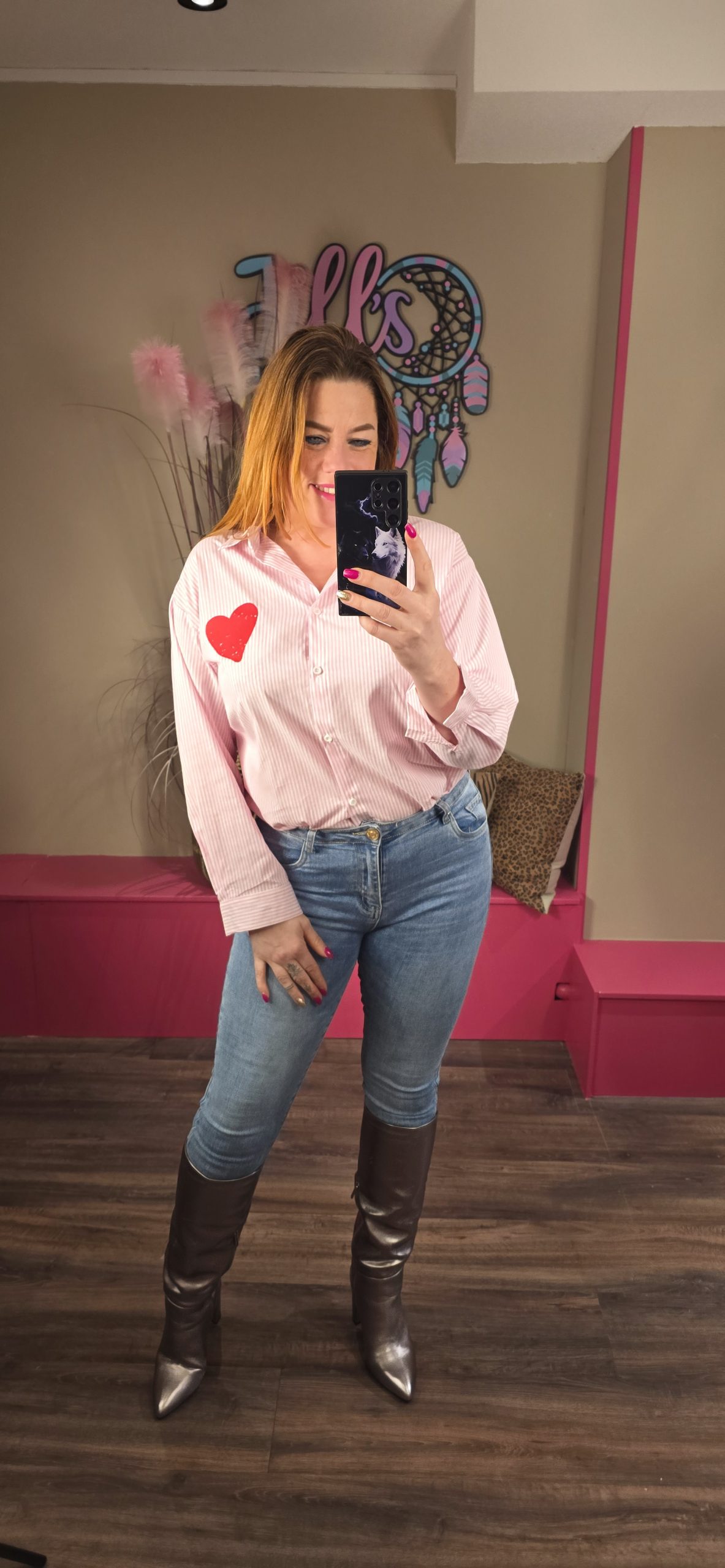 Blouse now or never pink