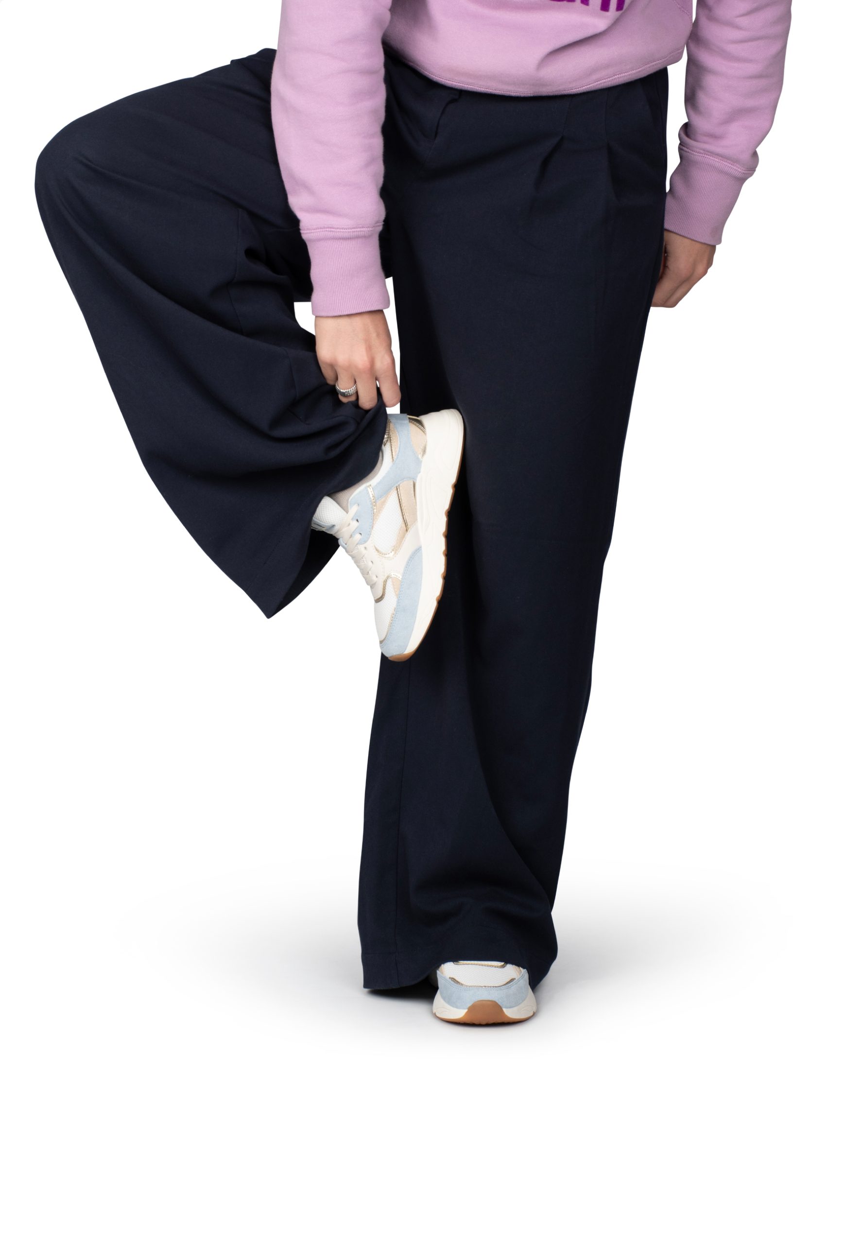 Sneaker Caro light blue POSH BY POELMAN