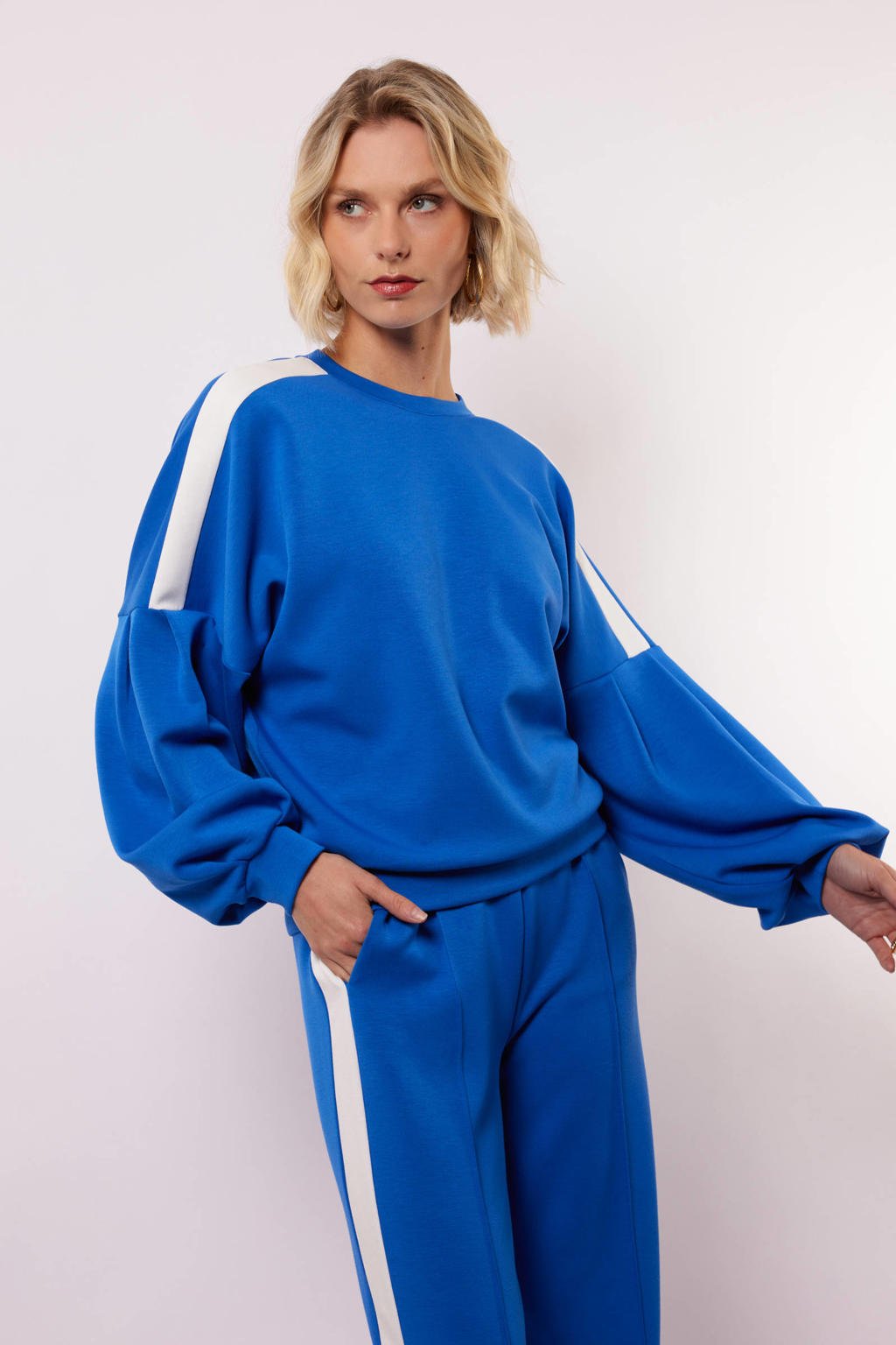 Sweater keilani trypan blue FLURESK