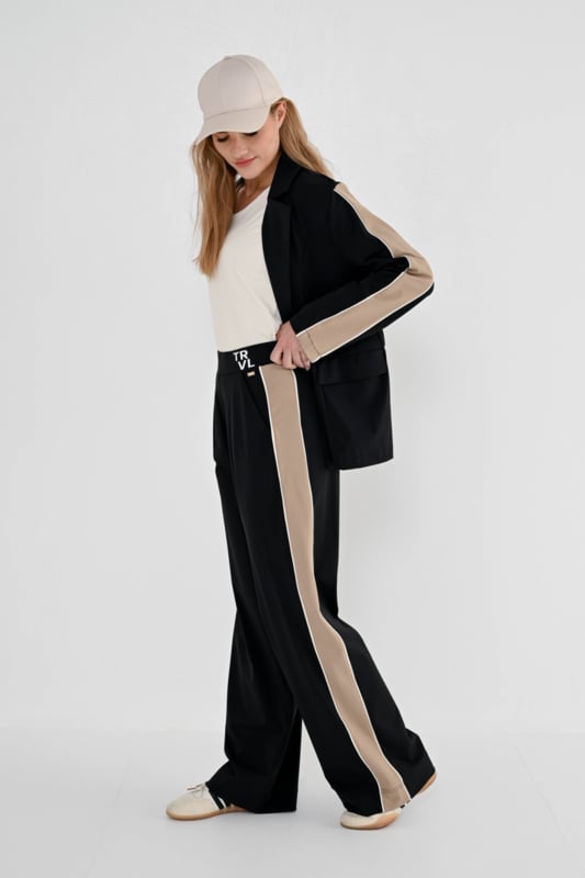 Broek Rida Black Stripe MAICAZZ