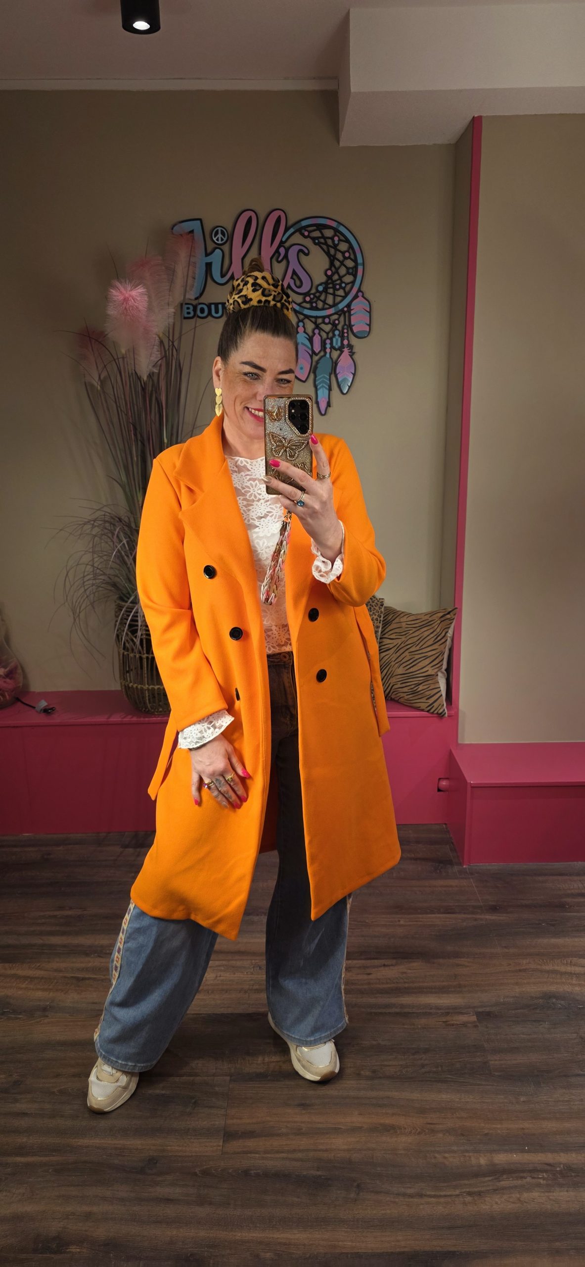 Trenchcoat Orange