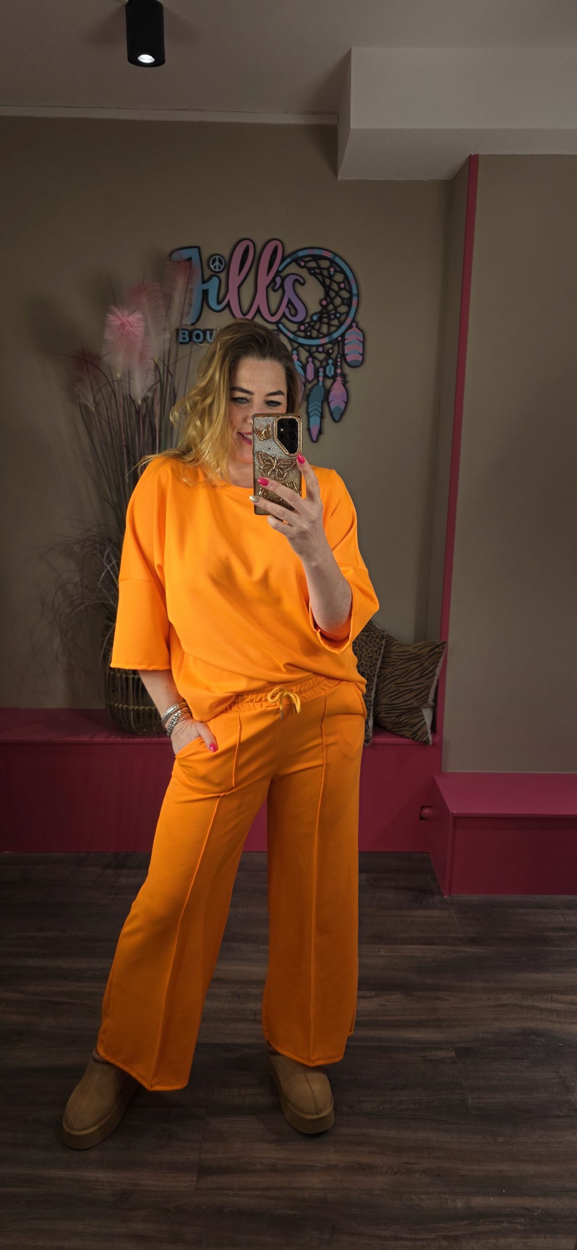 Two piece orange (ZONDER LABEL)