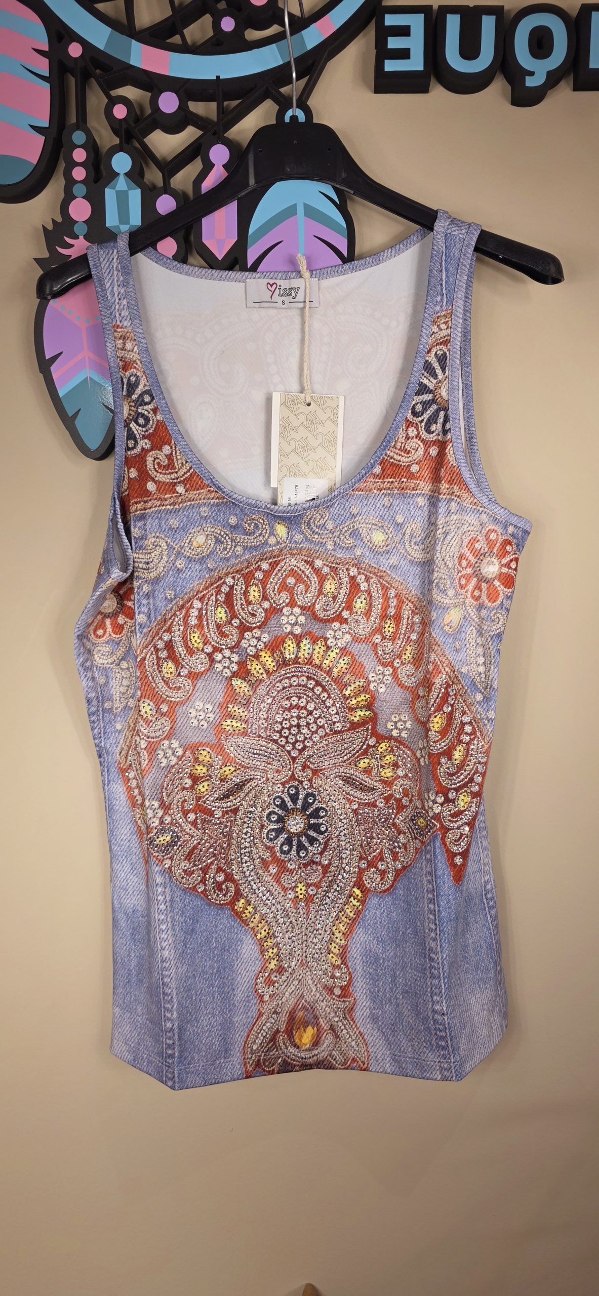 Top denim MISSY