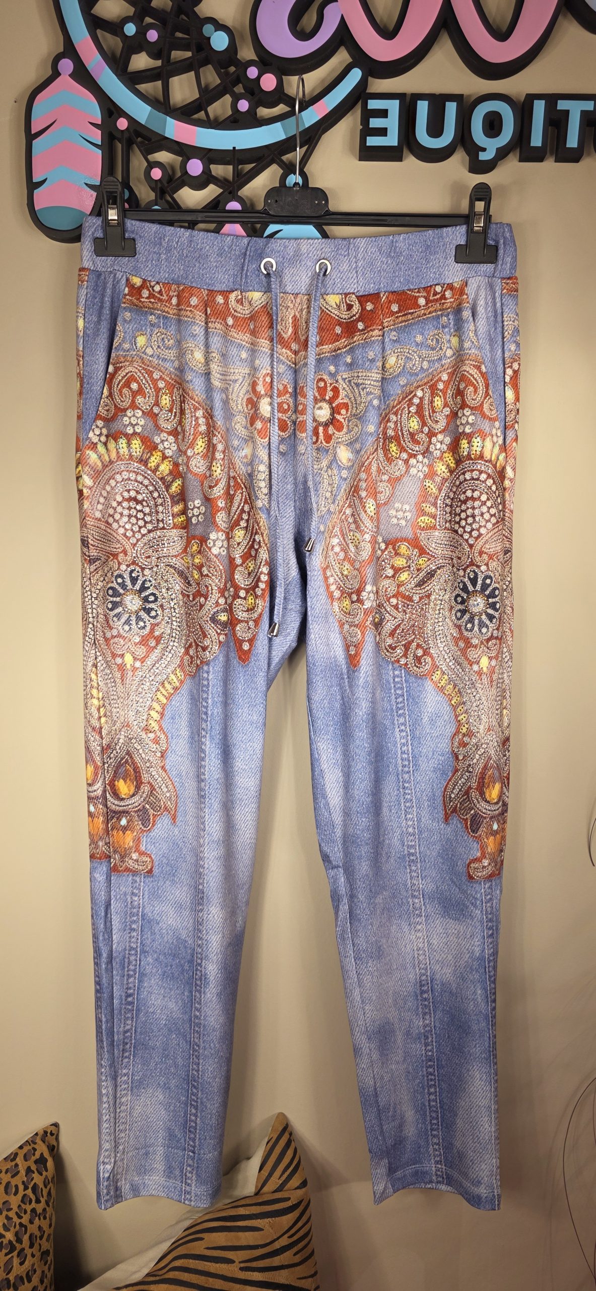 Broek denim MISSY