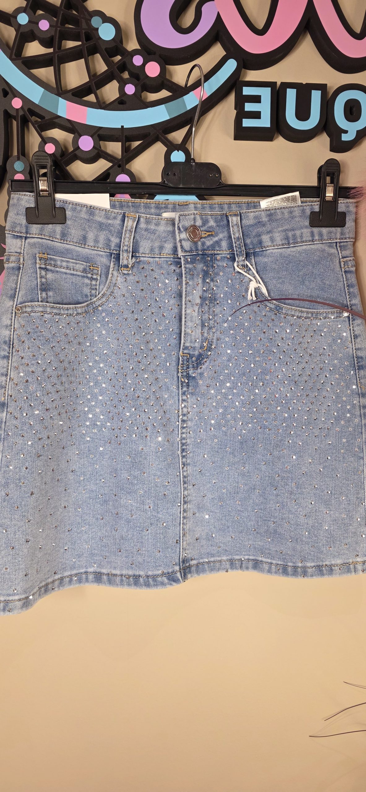 Rokje Denim Sparkle