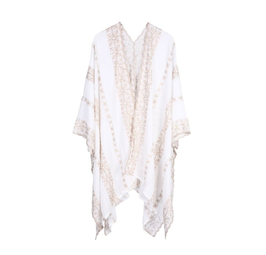 Kimono Ro offwhite/goud