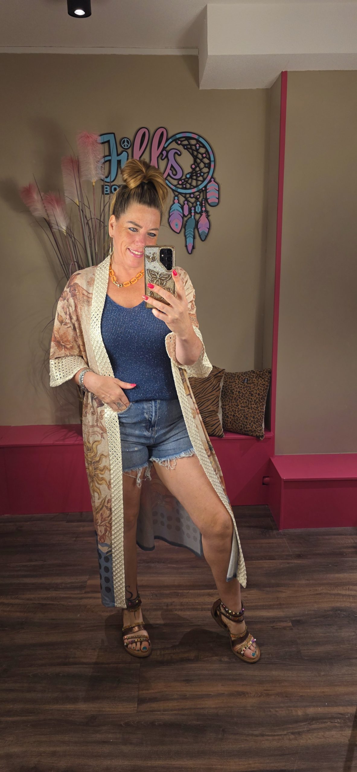 Kimono Frida gold