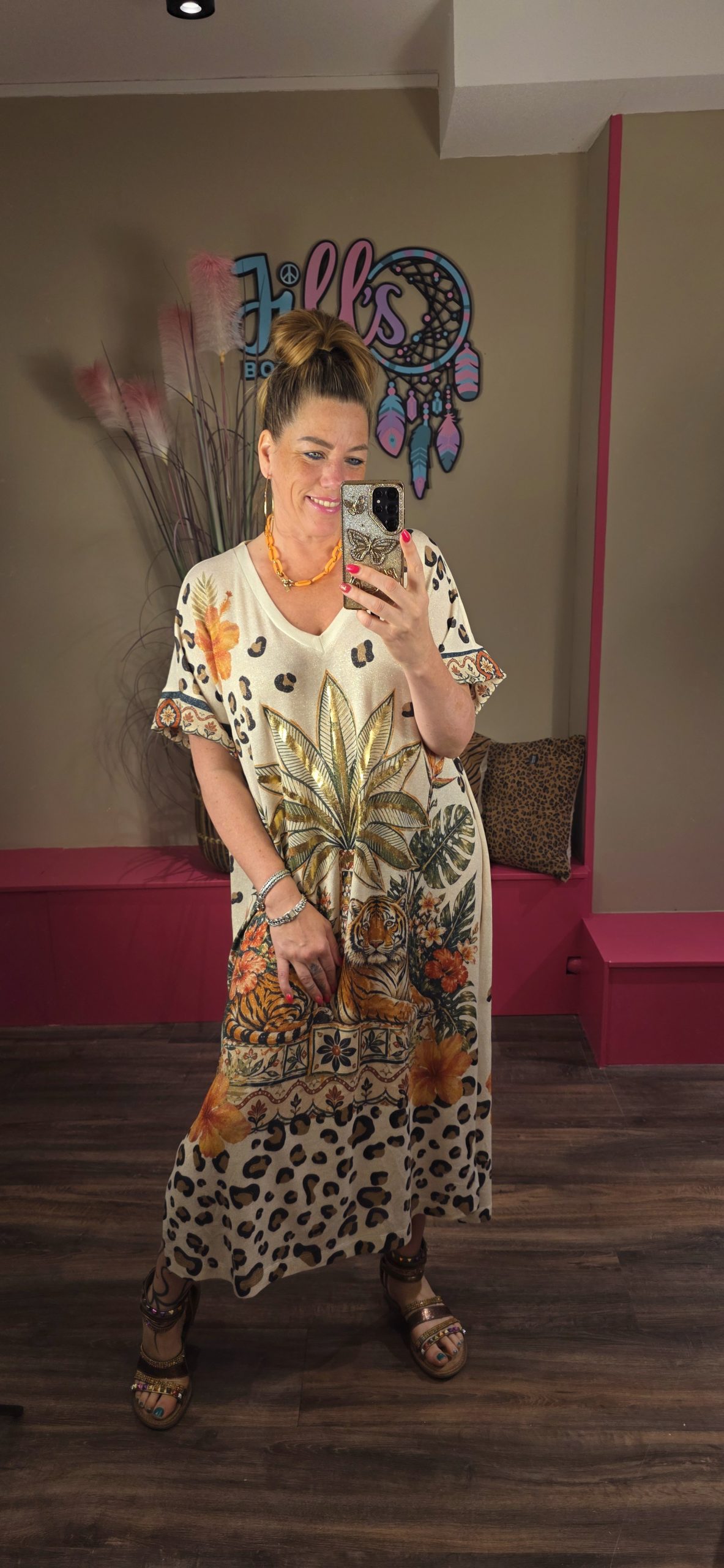 Jurk suma jungle