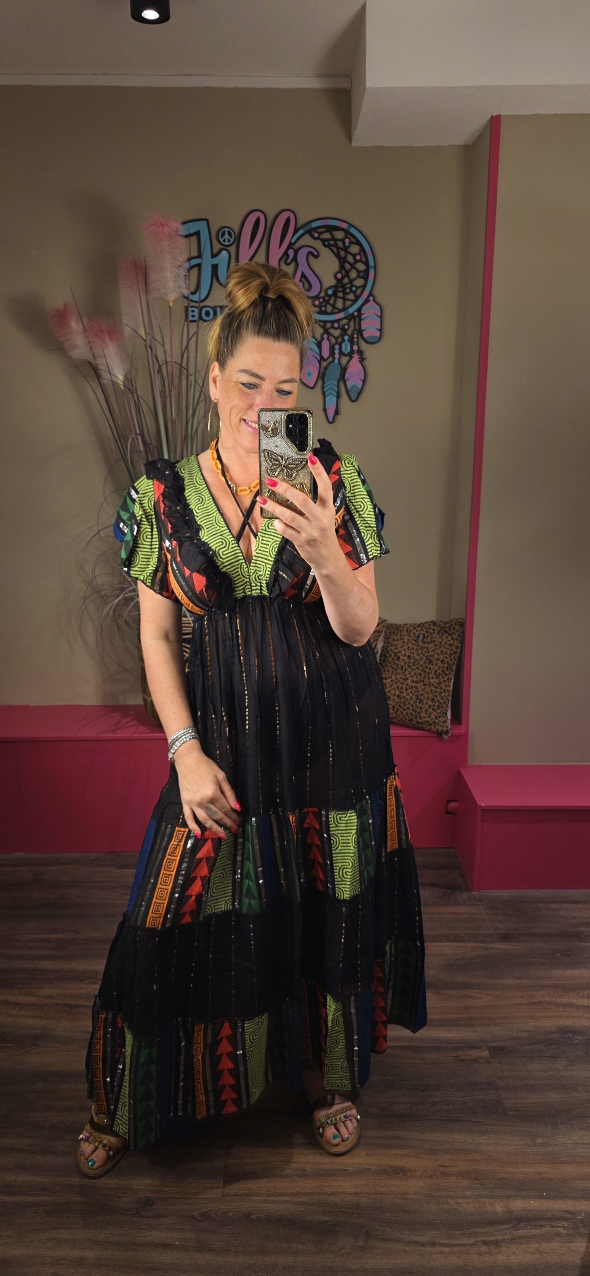 Jurk boho colors