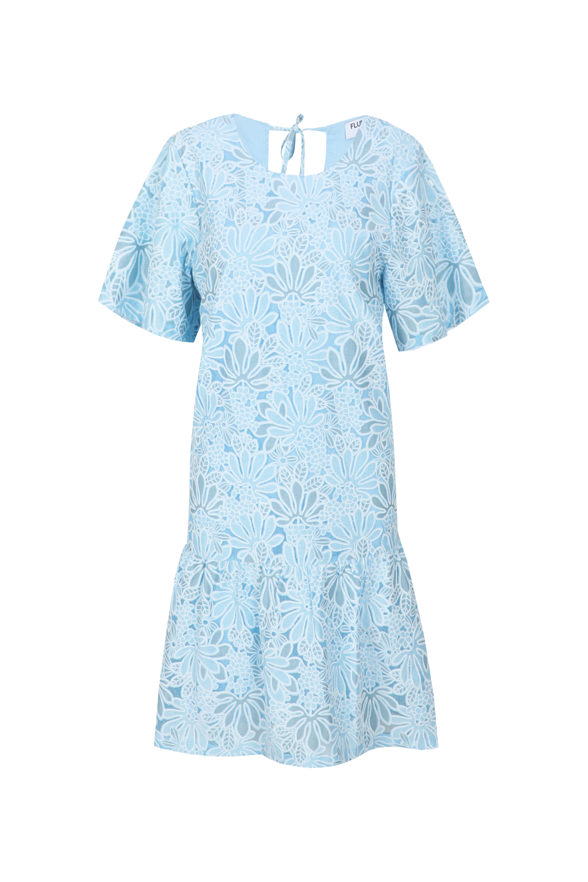 Jurk solimar lucid blue FLURESK