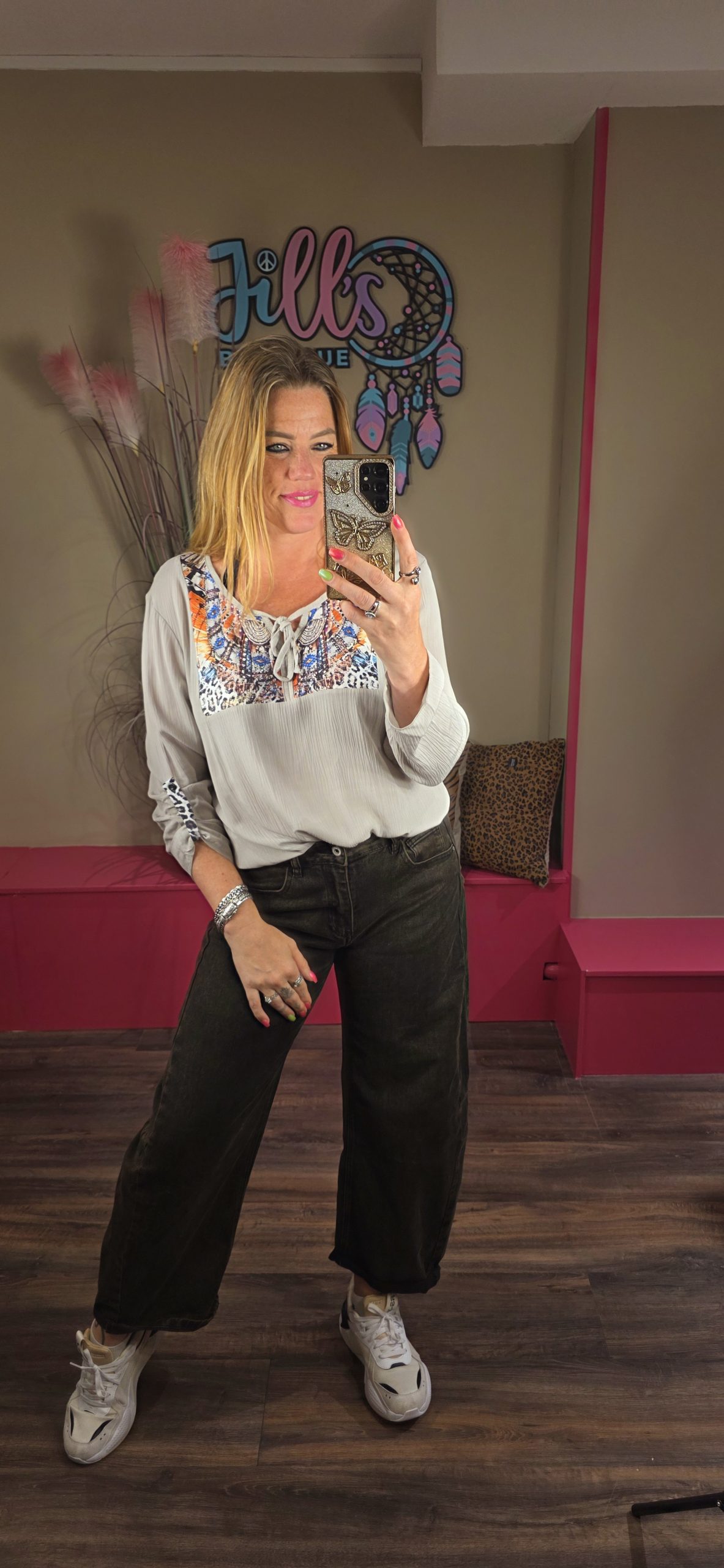 Blouse Chloe Grey Missy