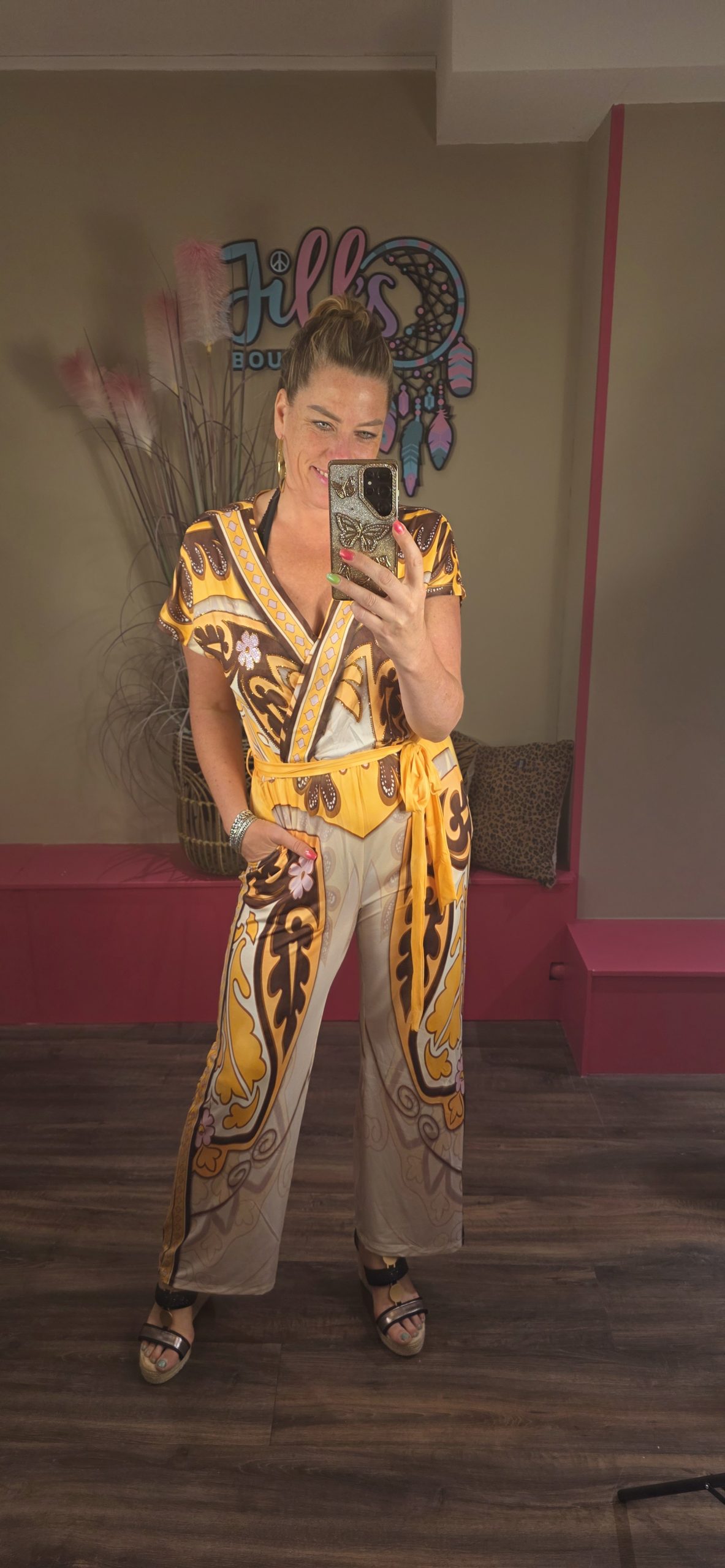 Jumpsuit Anouk flower MISSY
