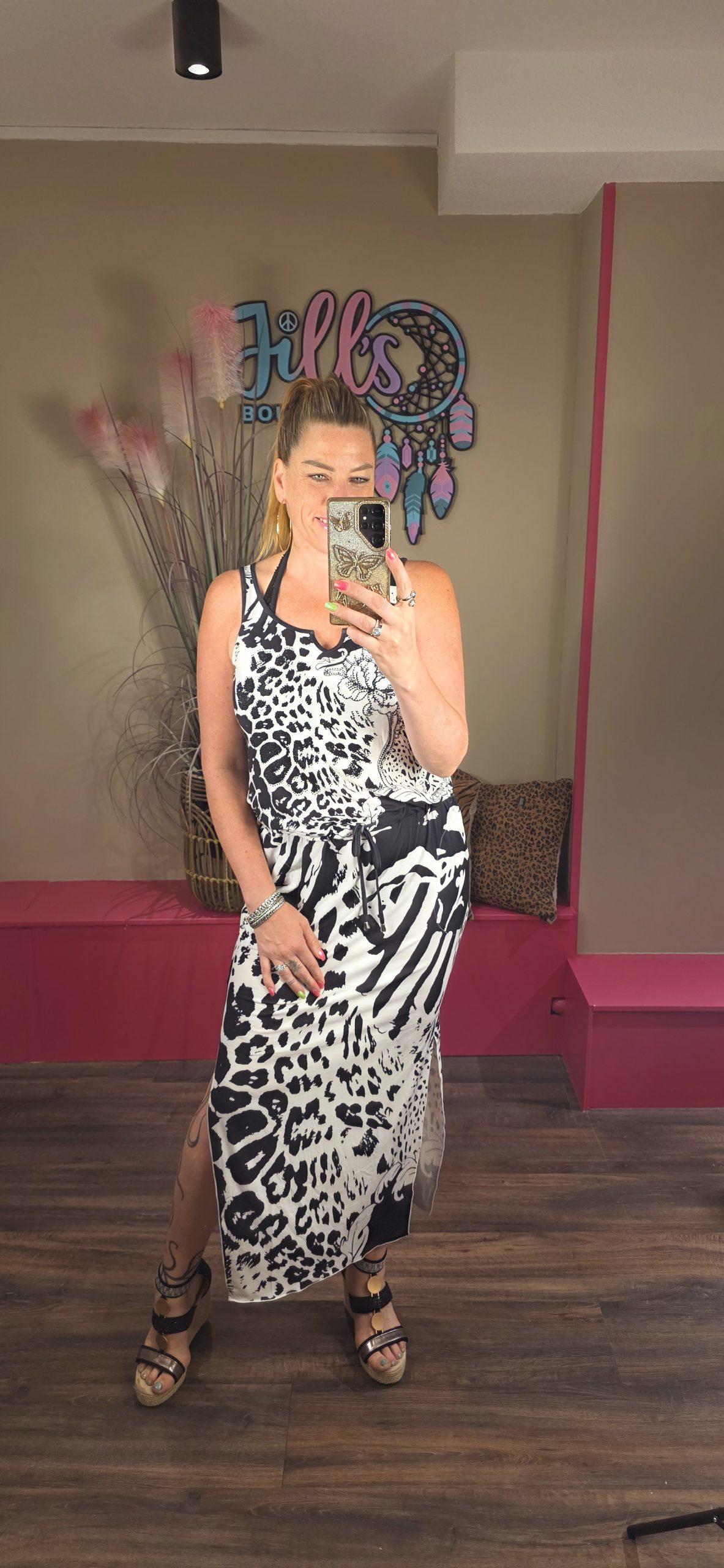 Jurk Dawn black MISSY