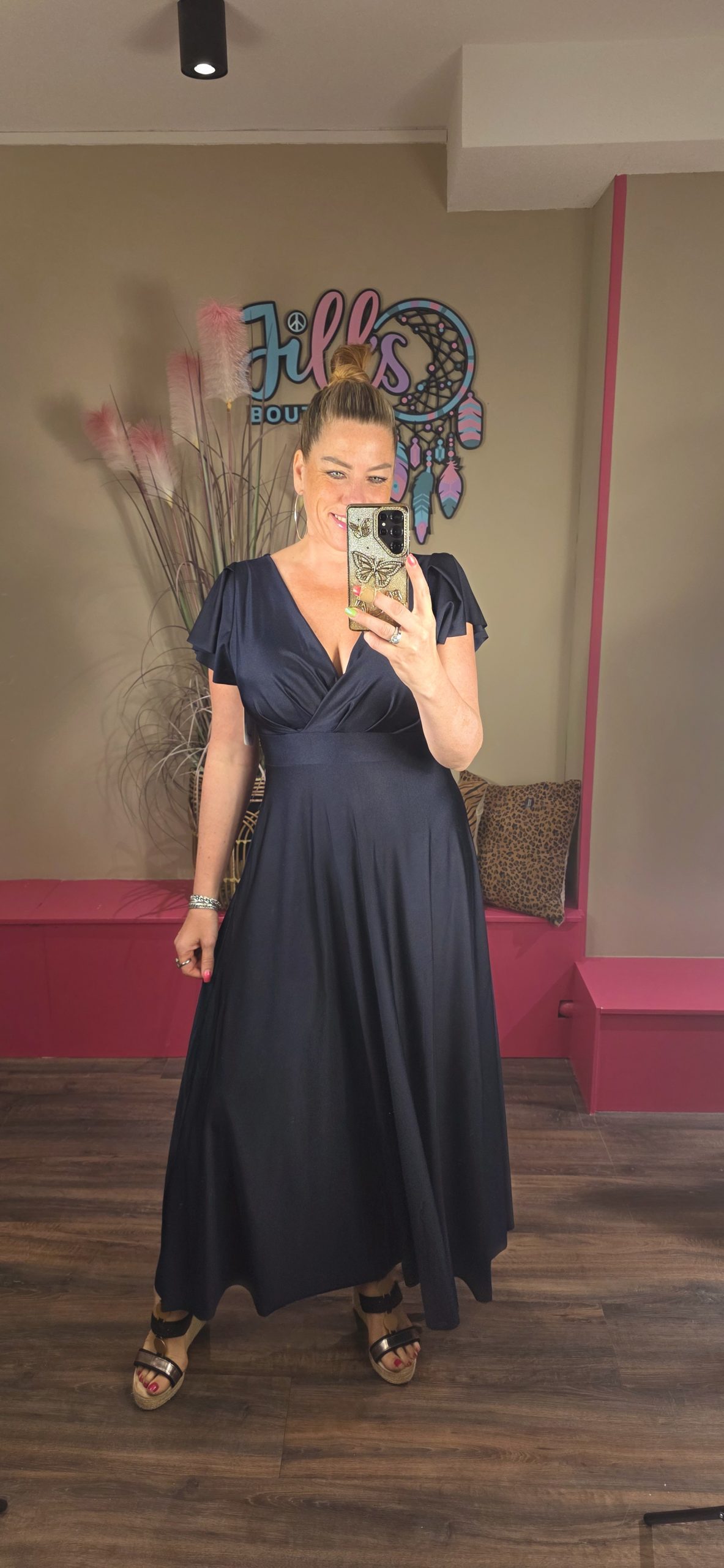 Jurk Anna Navy
