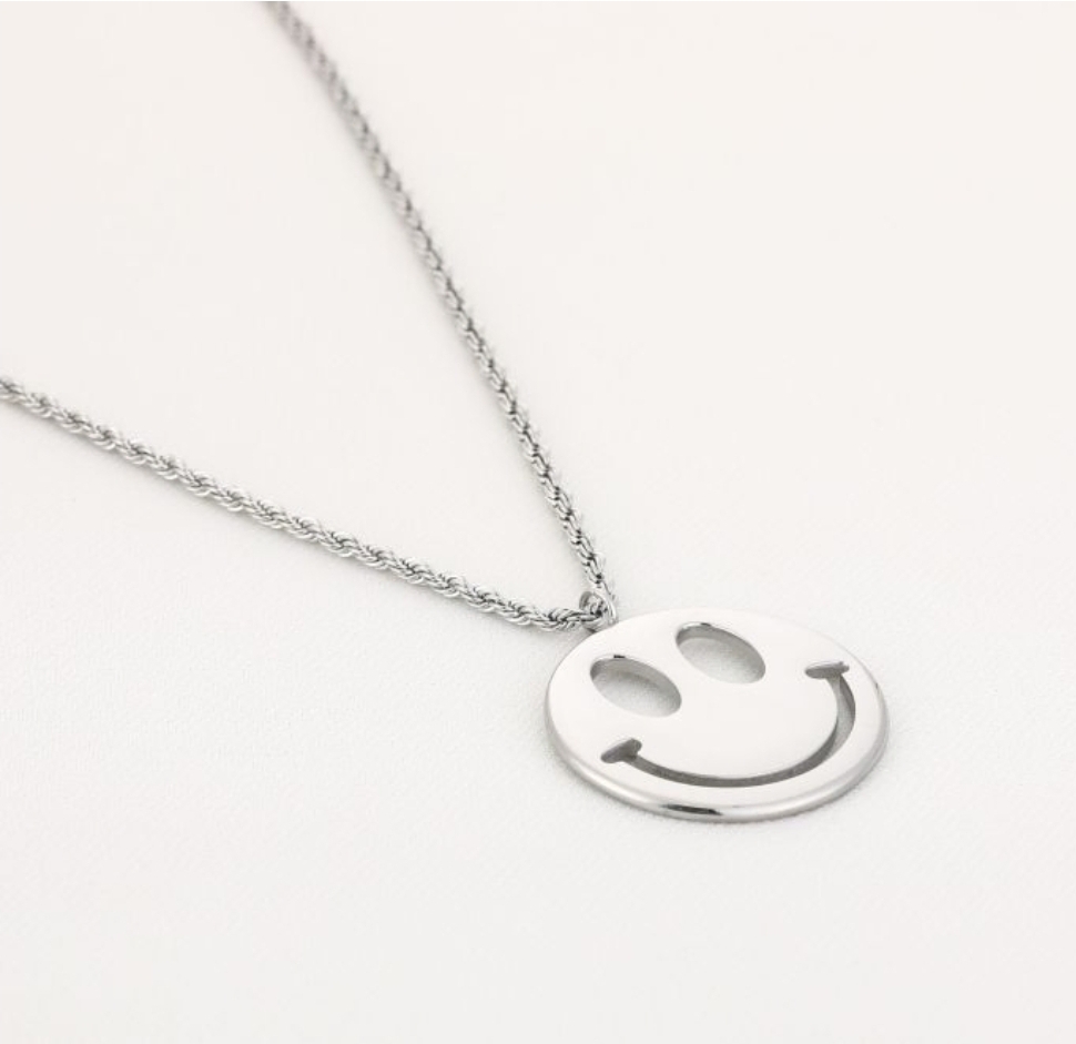Ketting Smile small zilver
