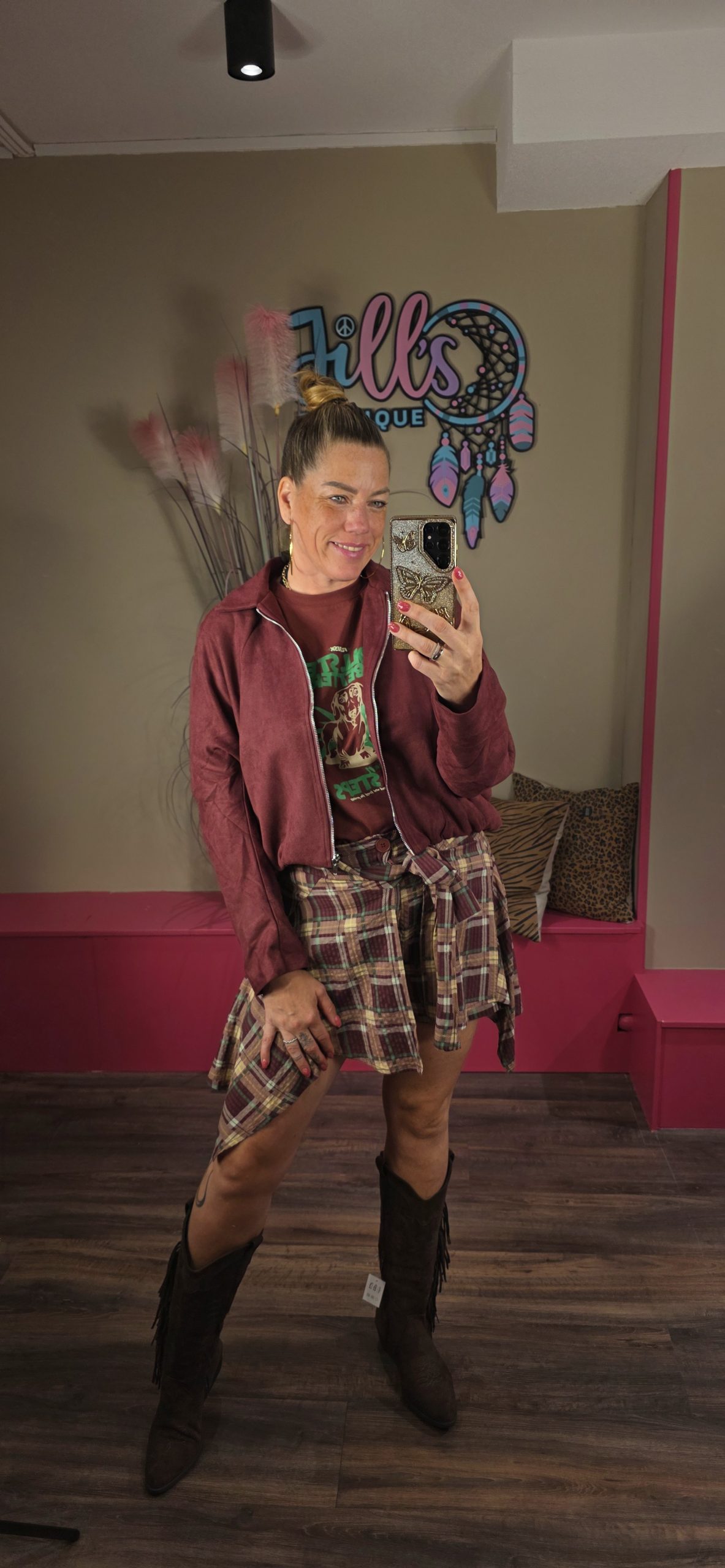 Jasje Ginny mulberry FLURESK