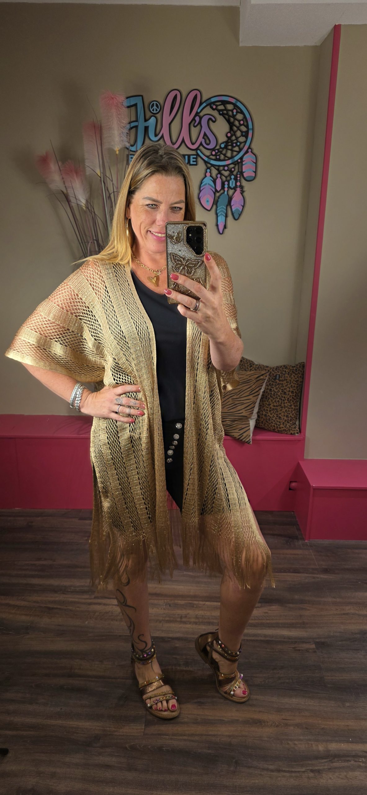 Kaftan Lola goud
