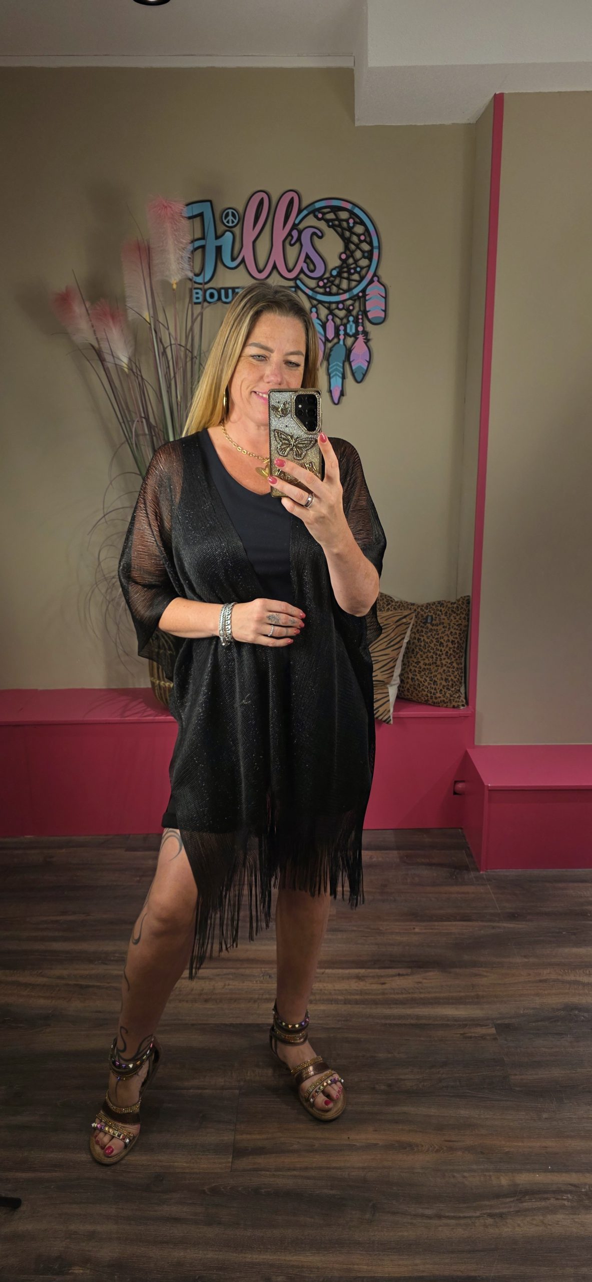 Kaftan Marie zwart