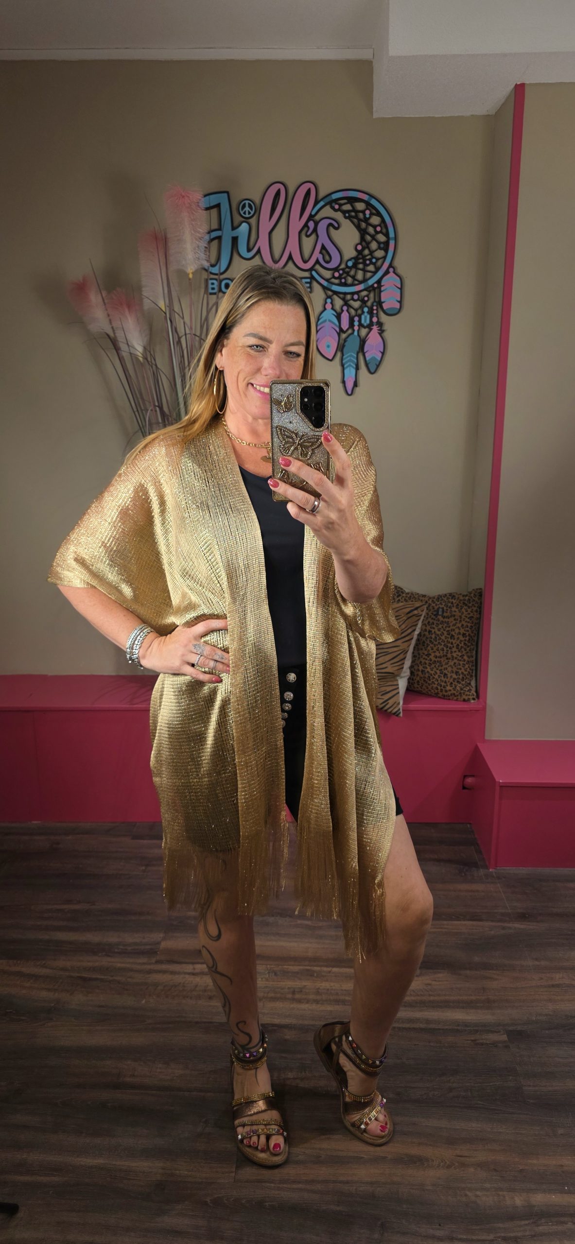 Kaftan Marie goud