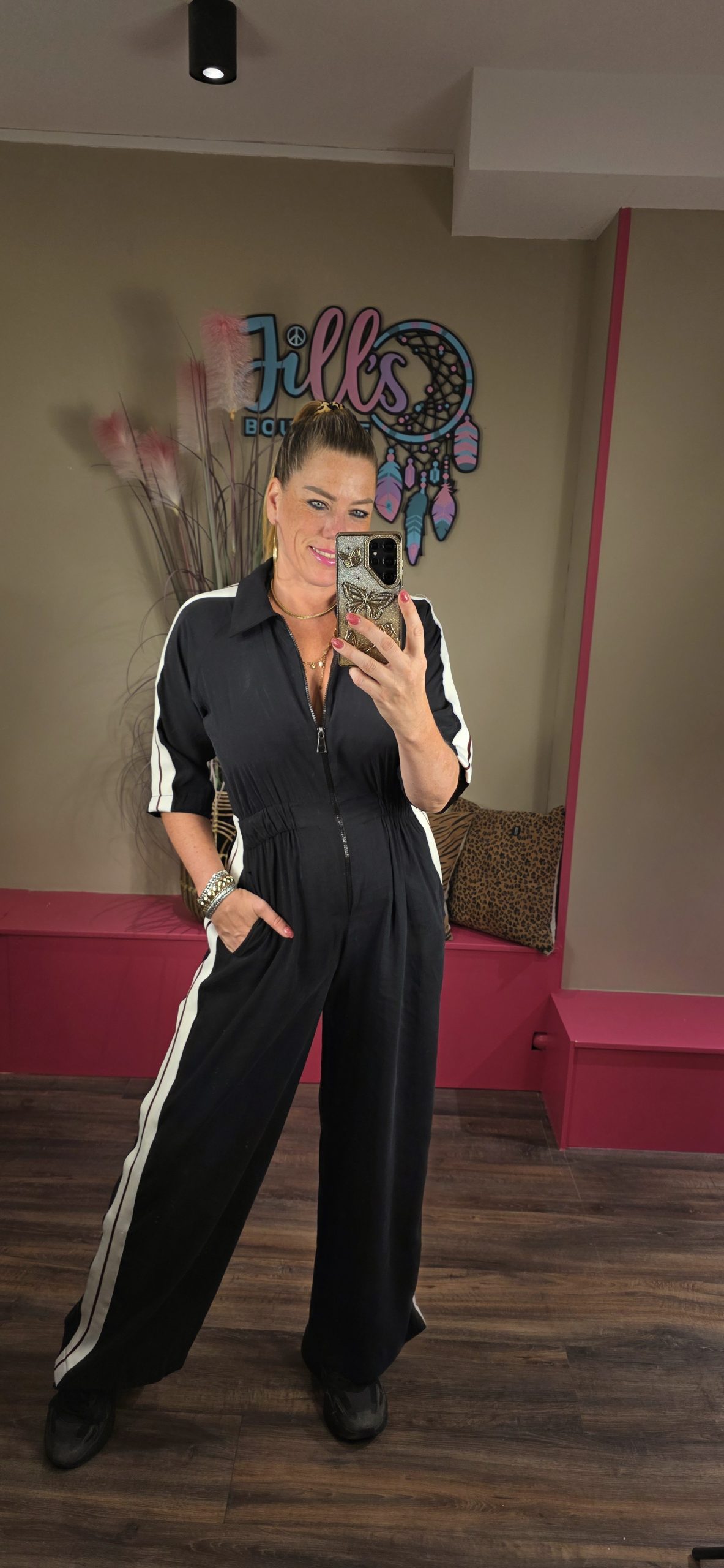 Jump/tracksuit zwart Rhyme & Hype