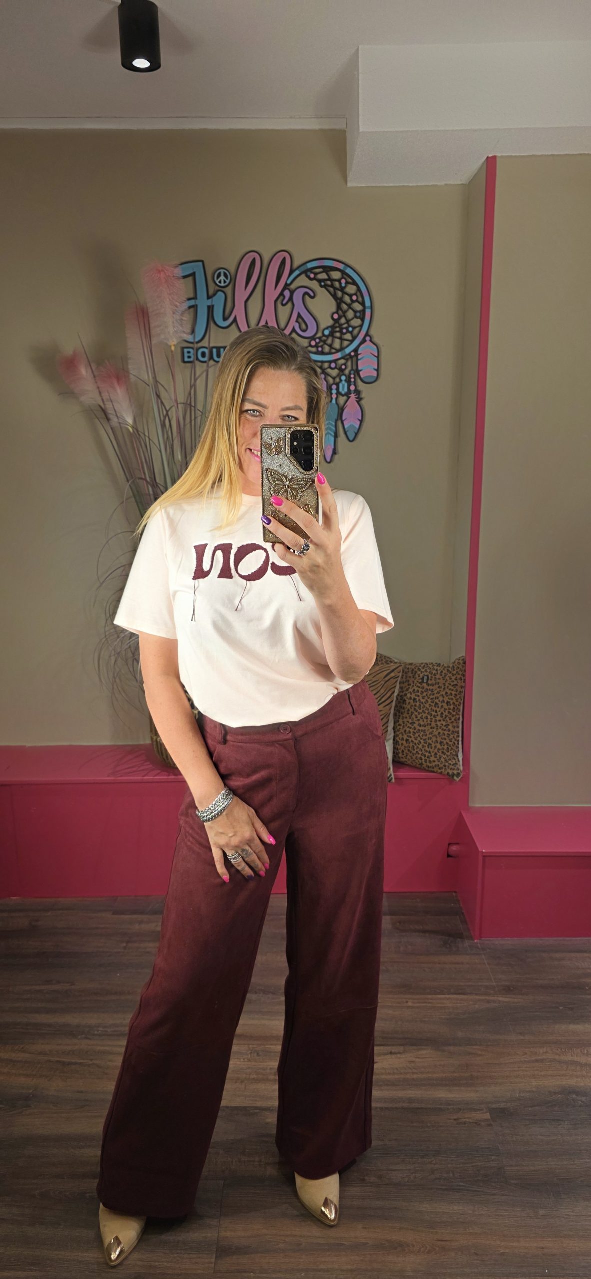 T-shirt Bibi rose Quarts FLURESK