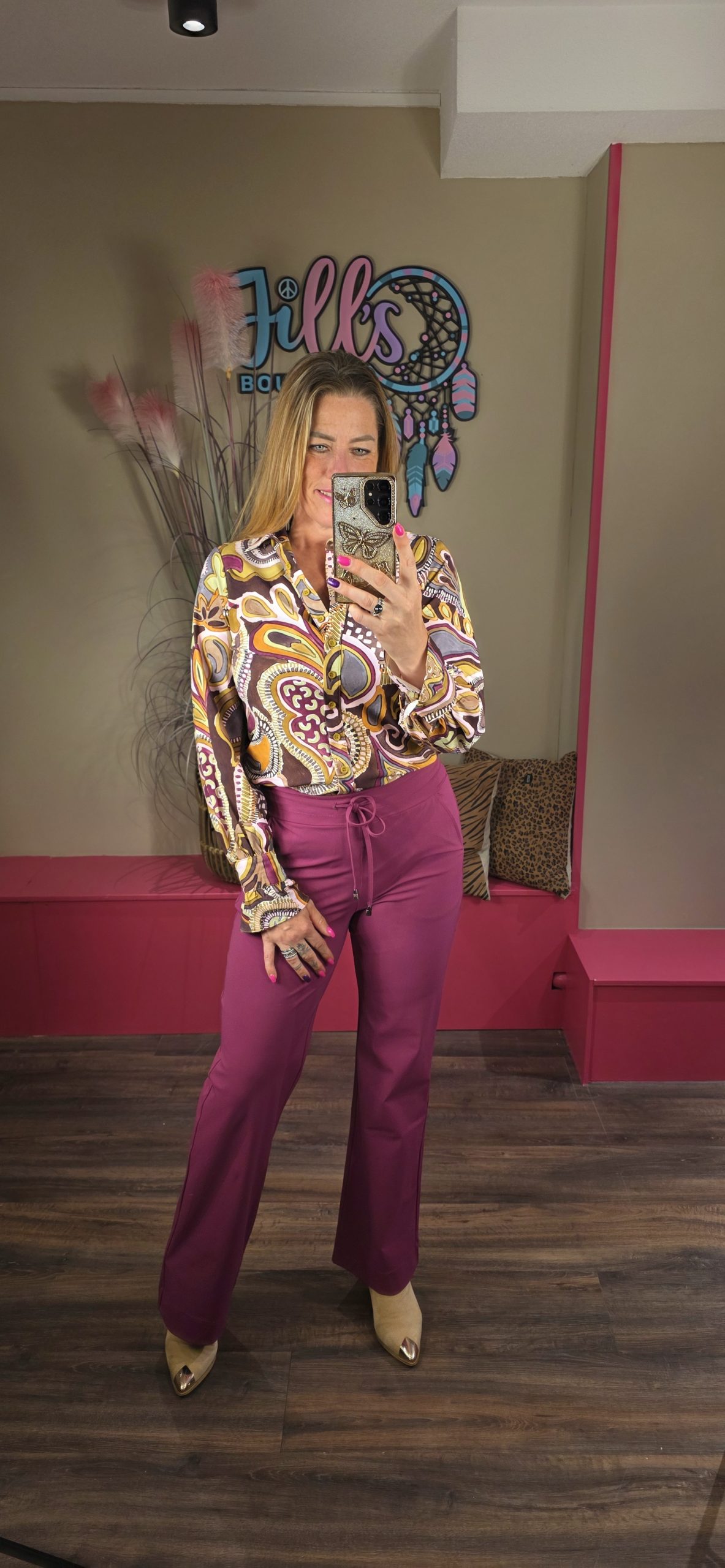 Blouse Big paisley multicolor MI PIACI