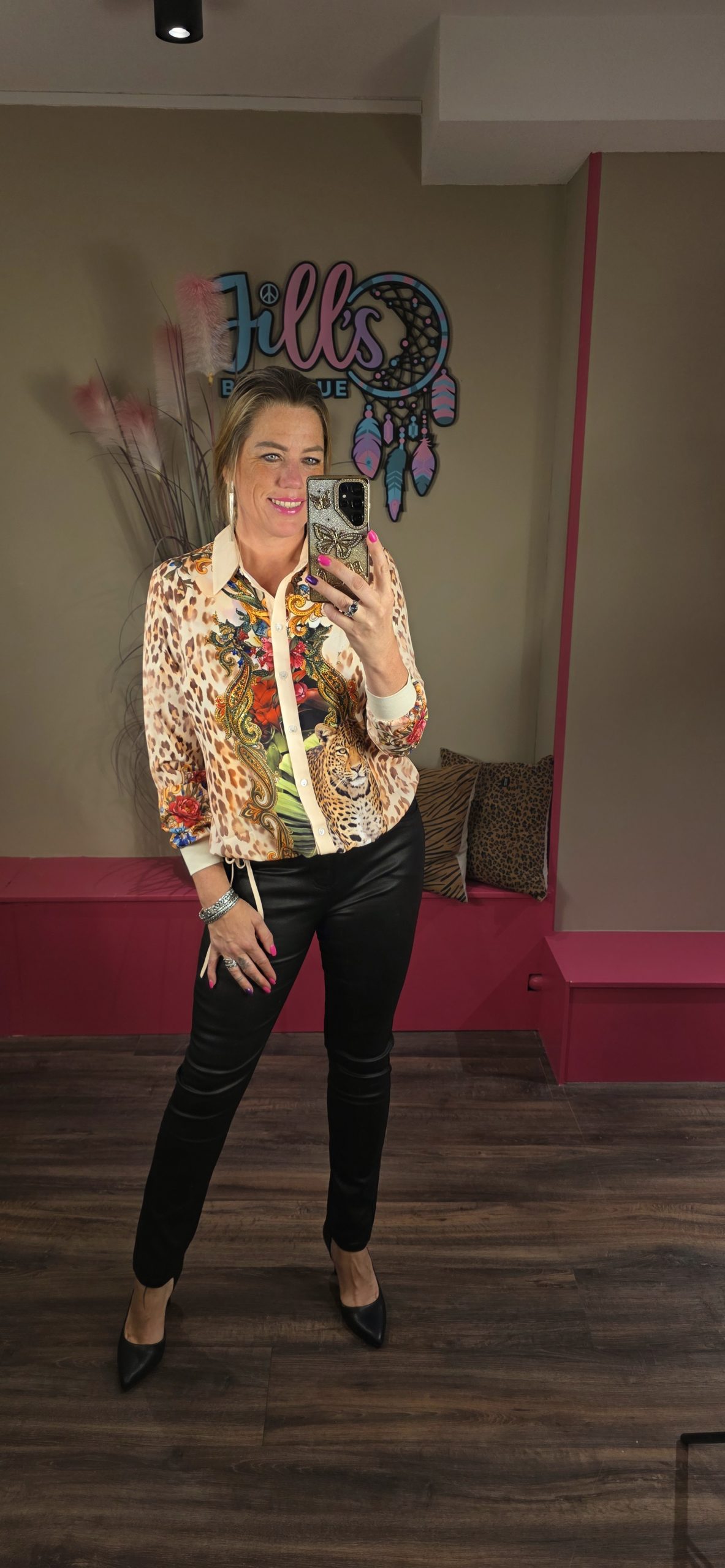 Blouse leopard colors MISSY