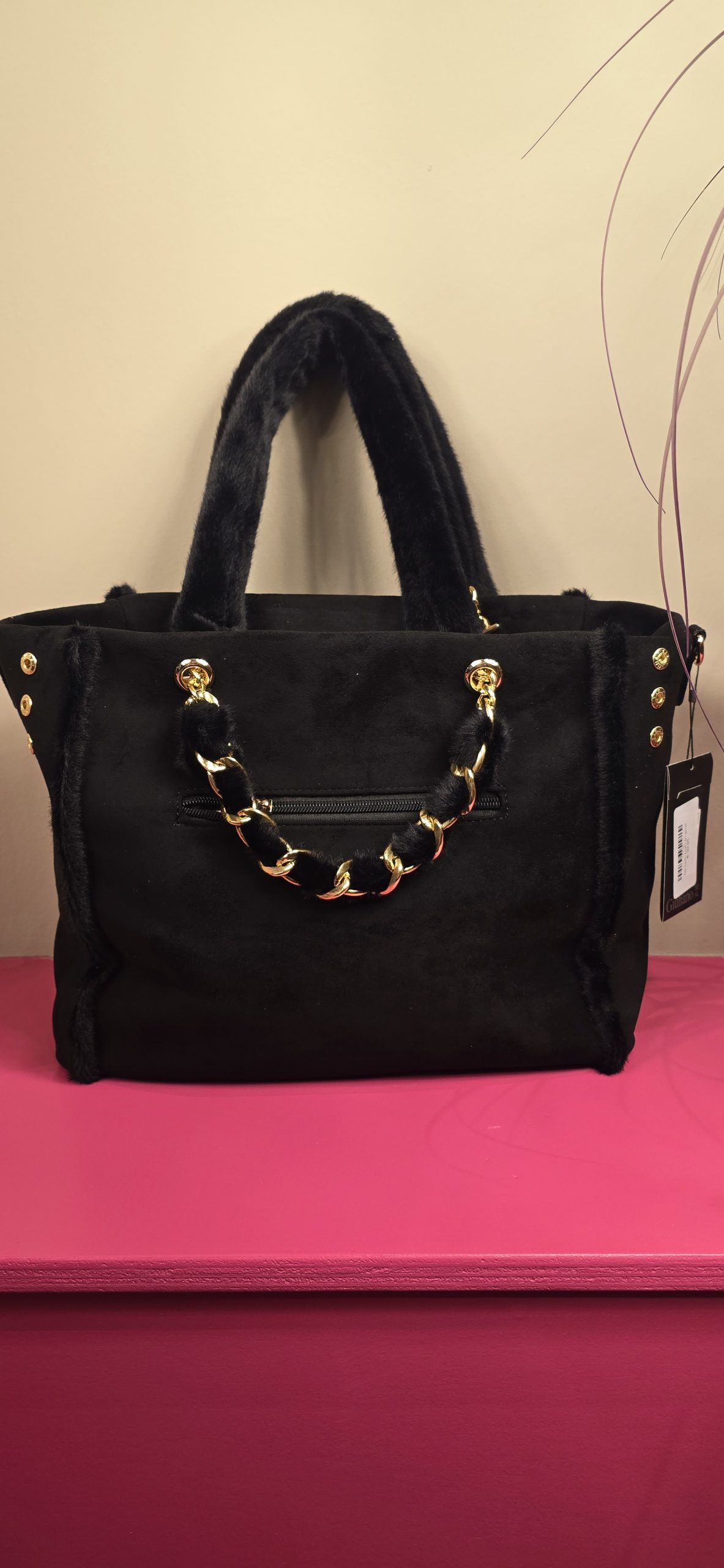 Tas Lynn zwart en goud